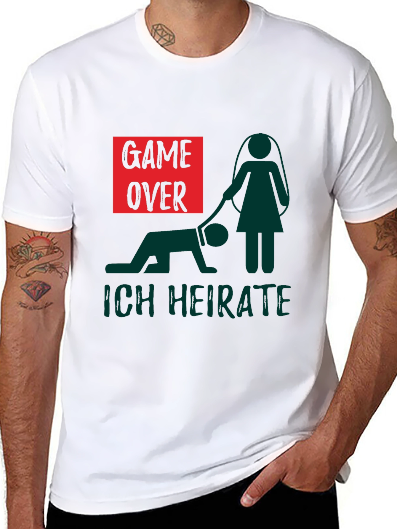 Game Over Groom T-Shirt - Funny Wedding Tee