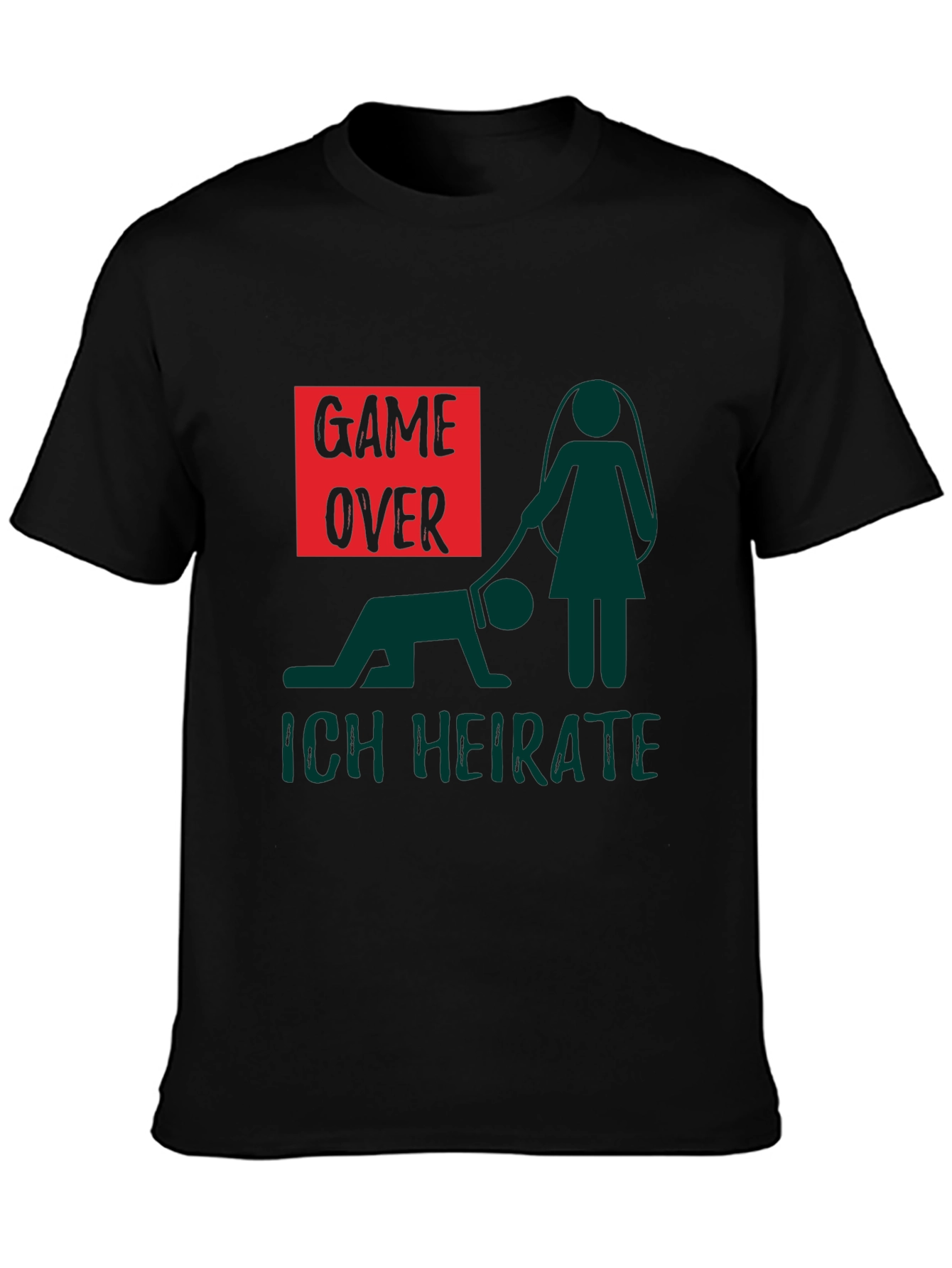 Game Over Groom T-Shirt - Funny Wedding Tee