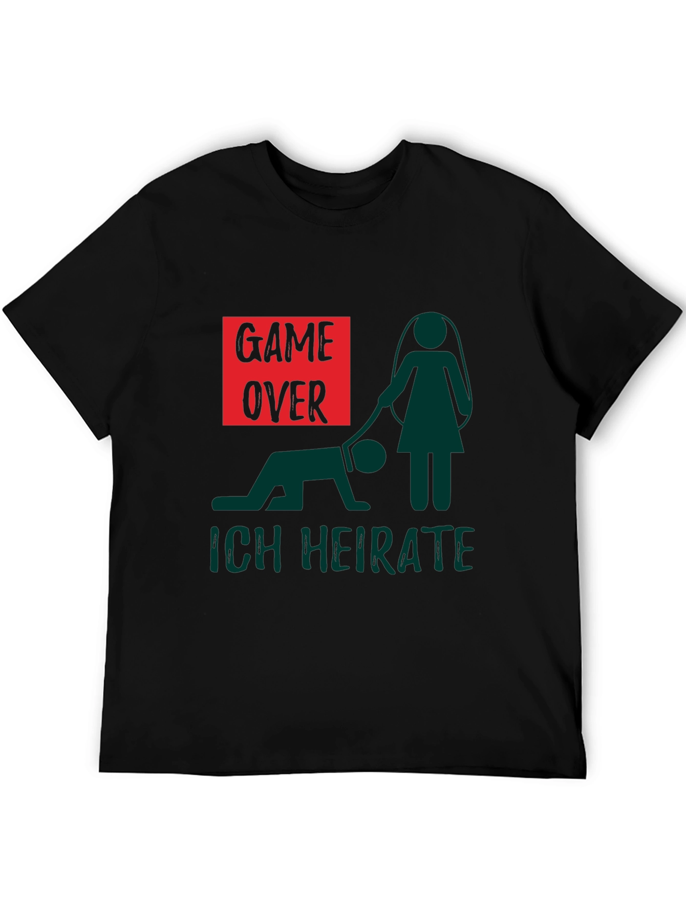 Game Over Groom T-Shirt - Funny Wedding Tee