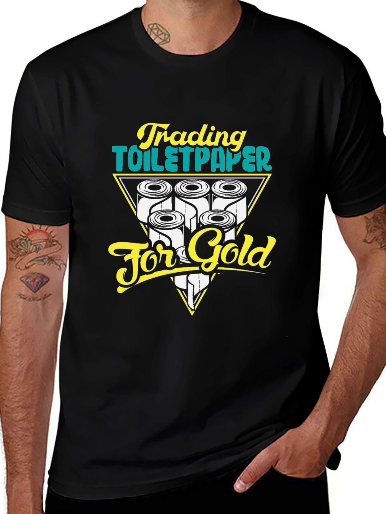 Trading Toilet Paper for Gold Graphic Tee