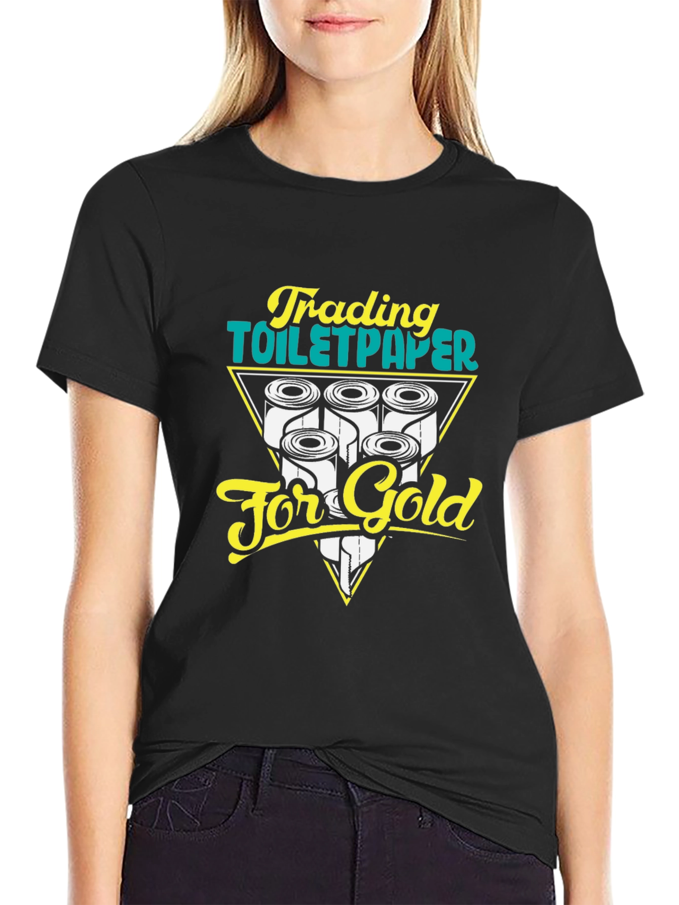 Trading Toilet Paper for Gold Graphic Tee
