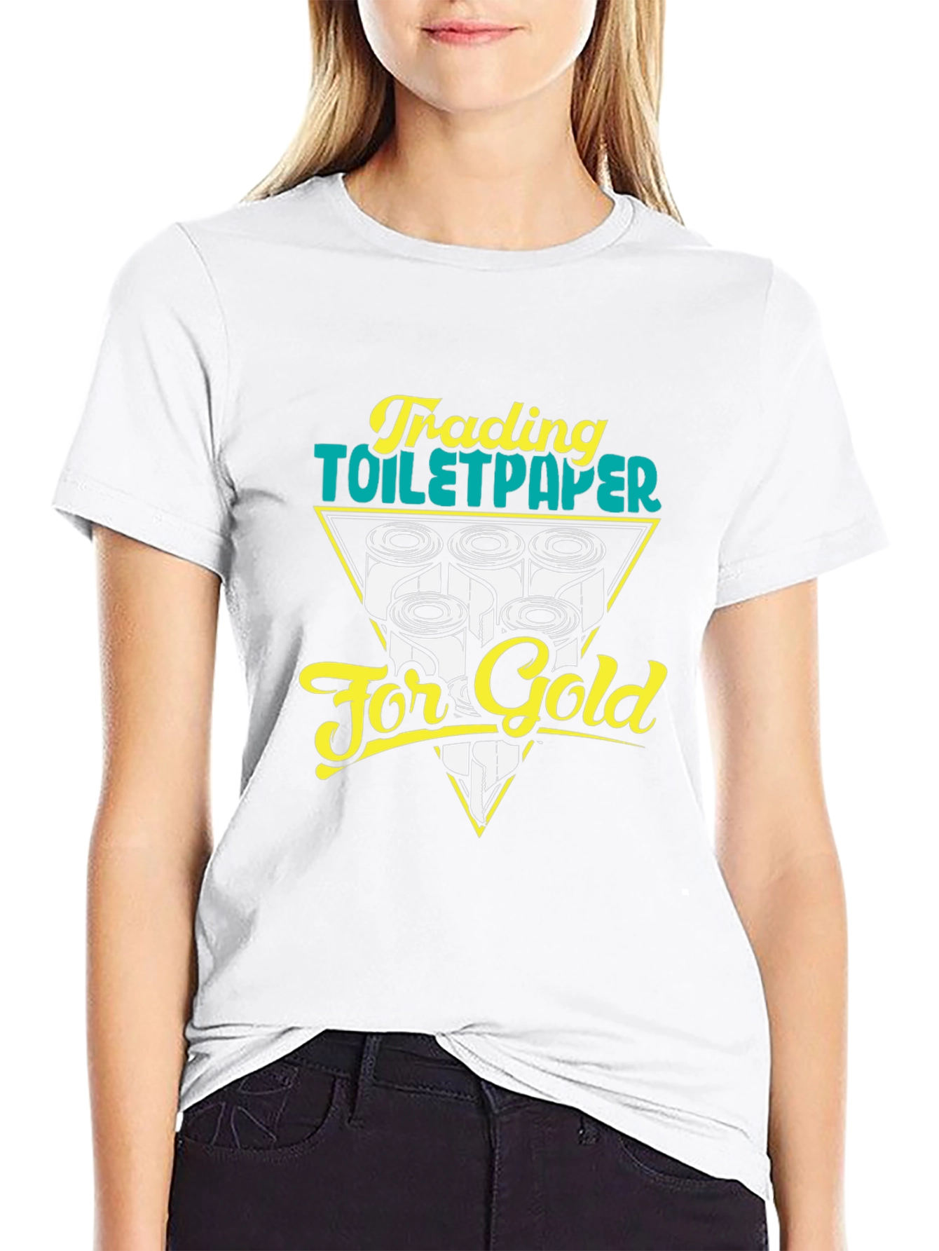 Trading Toilet Paper for Gold Graphic Tee