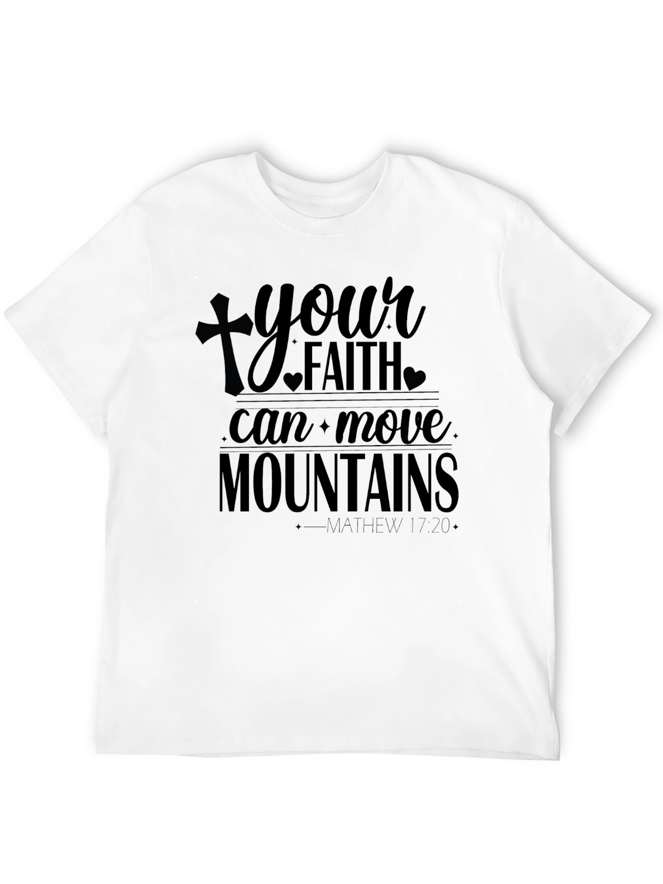 Faith Can Move Mountains Graphic Tee