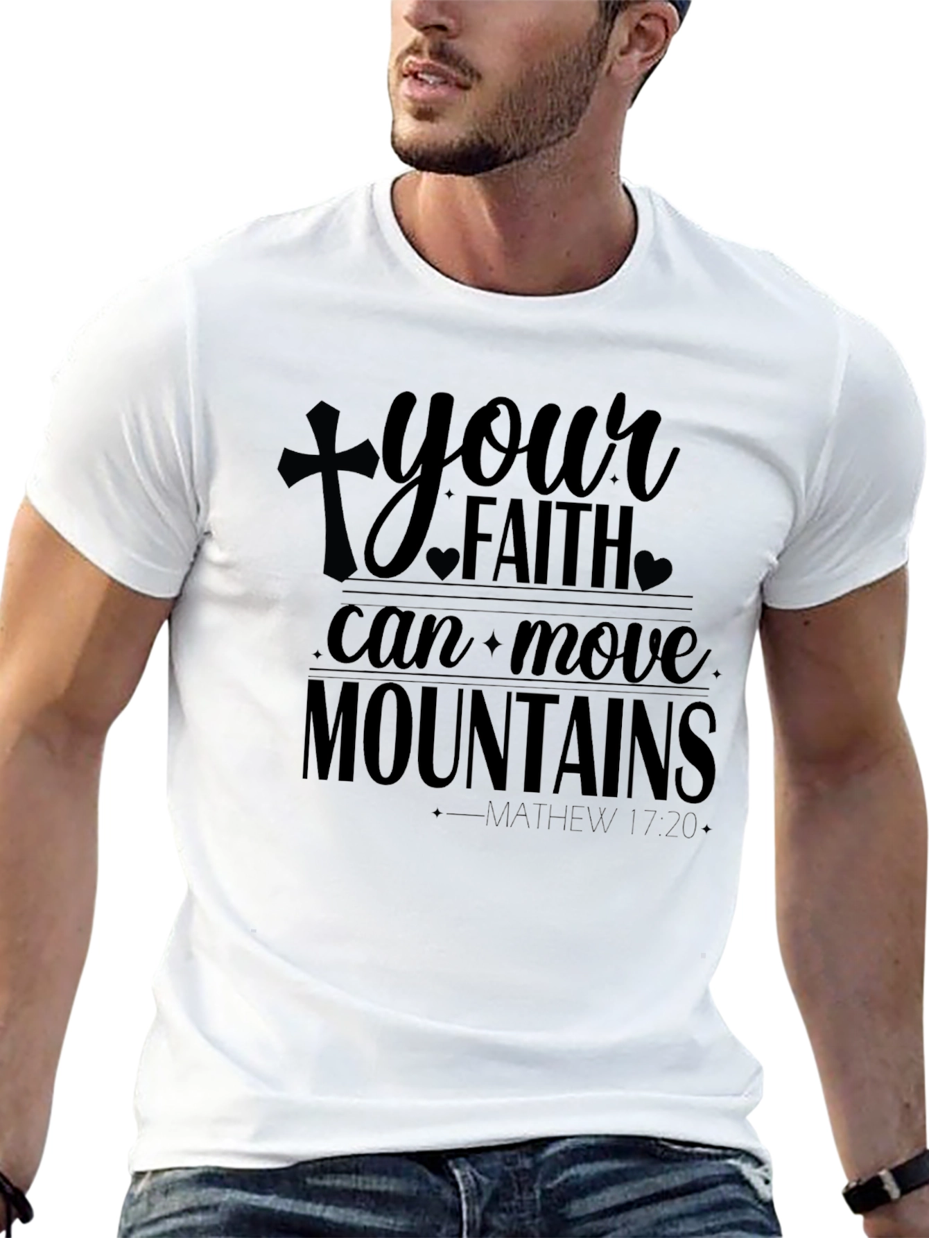 Faith Can Move Mountains Graphic Tee