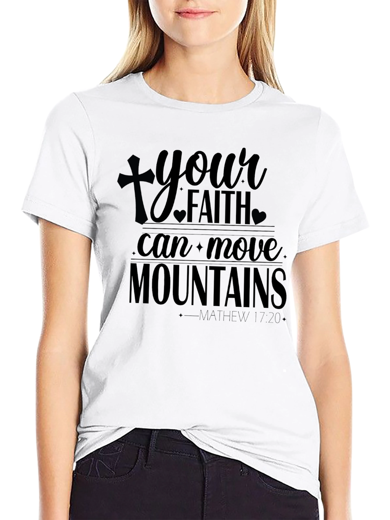 Faith Can Move Mountains Graphic Tee