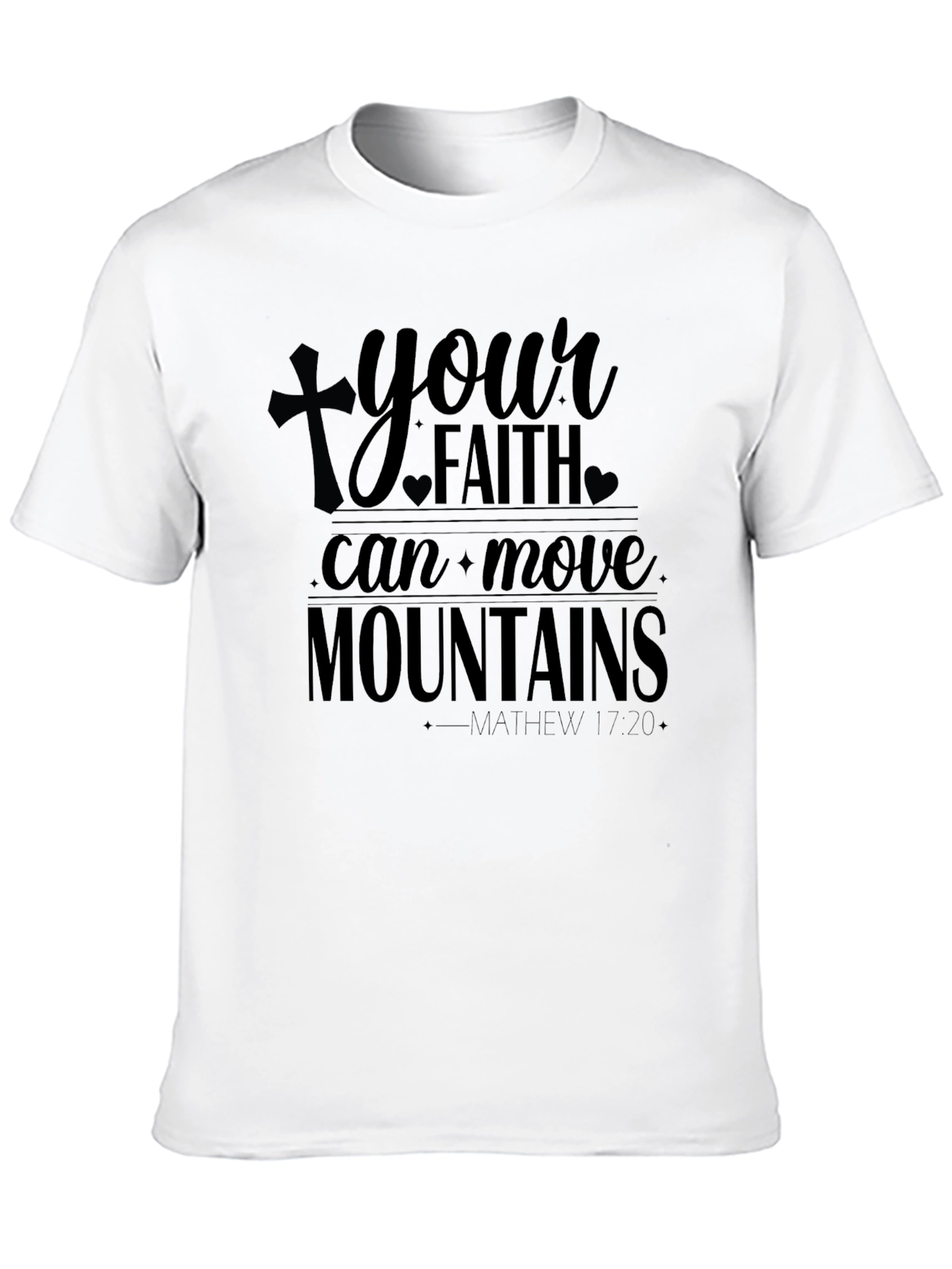 Faith Can Move Mountains Graphic Tee