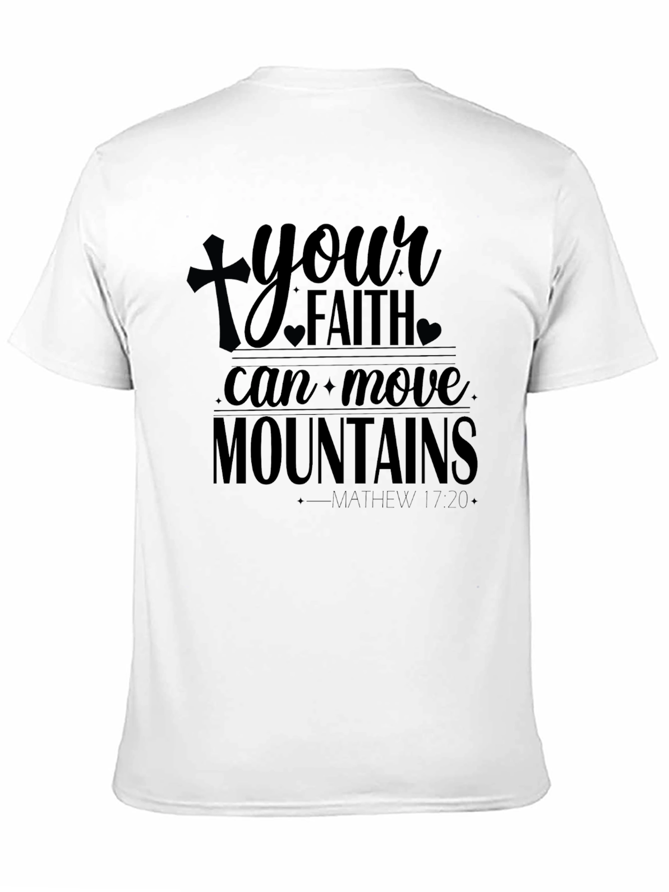 Faith Can Move Mountains Graphic Tee