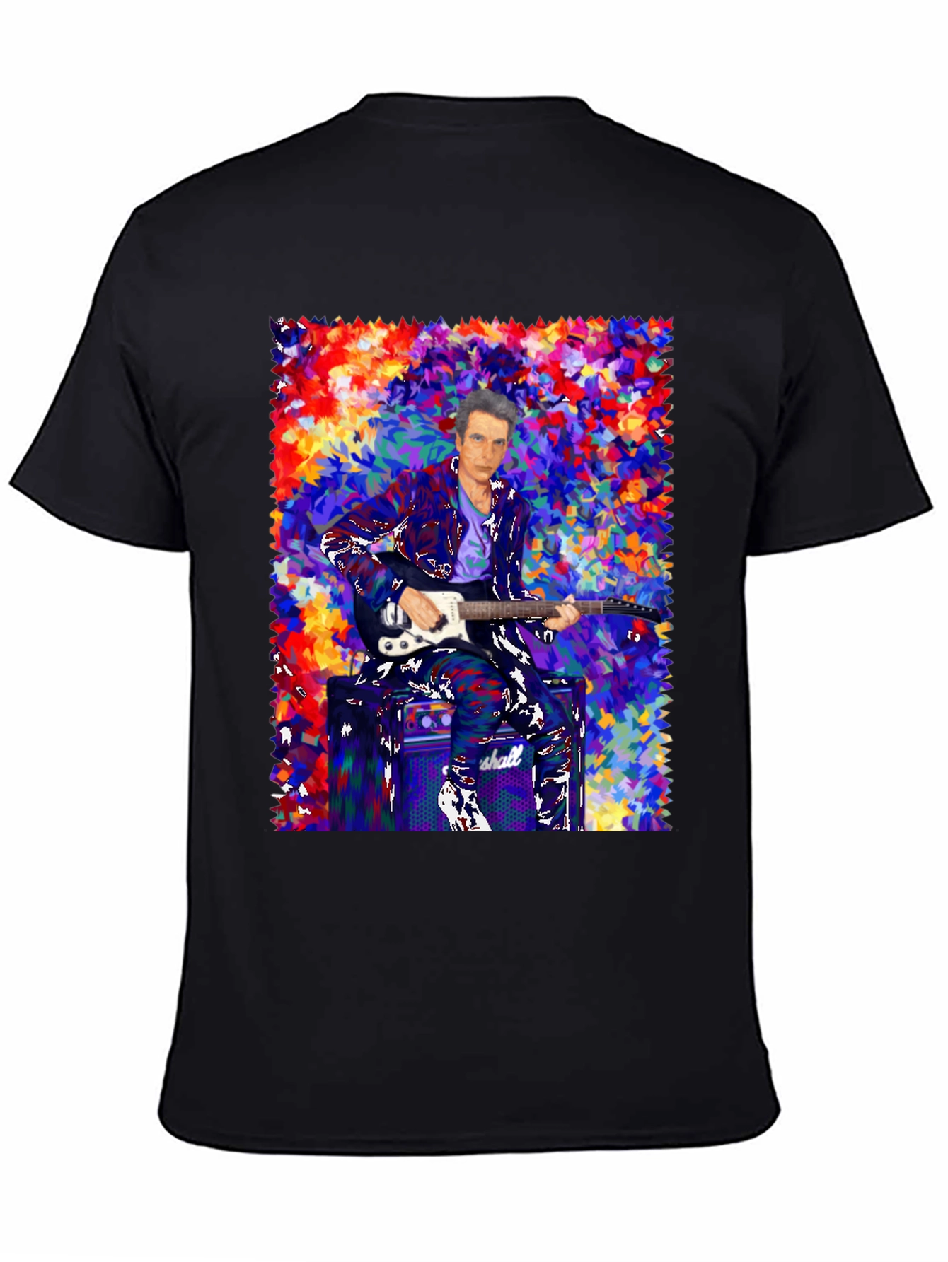 Abstract Guitarist T-Shirt