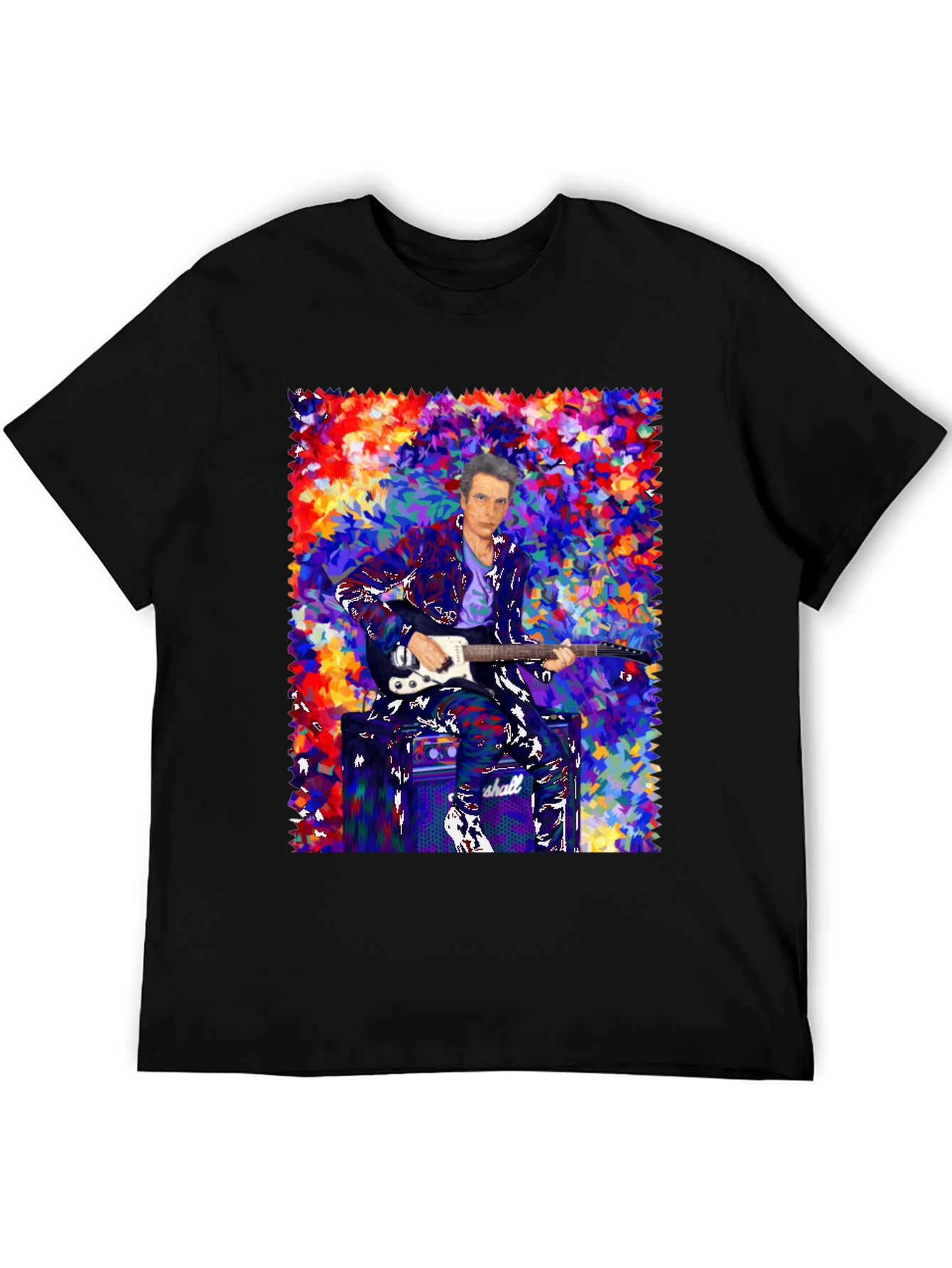 Abstract Guitarist T-Shirt