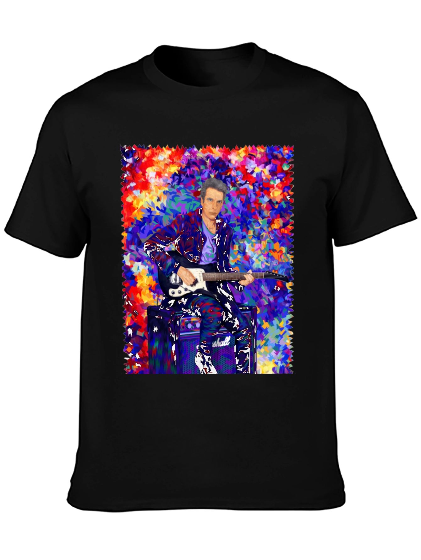 Abstract Guitarist T-Shirt