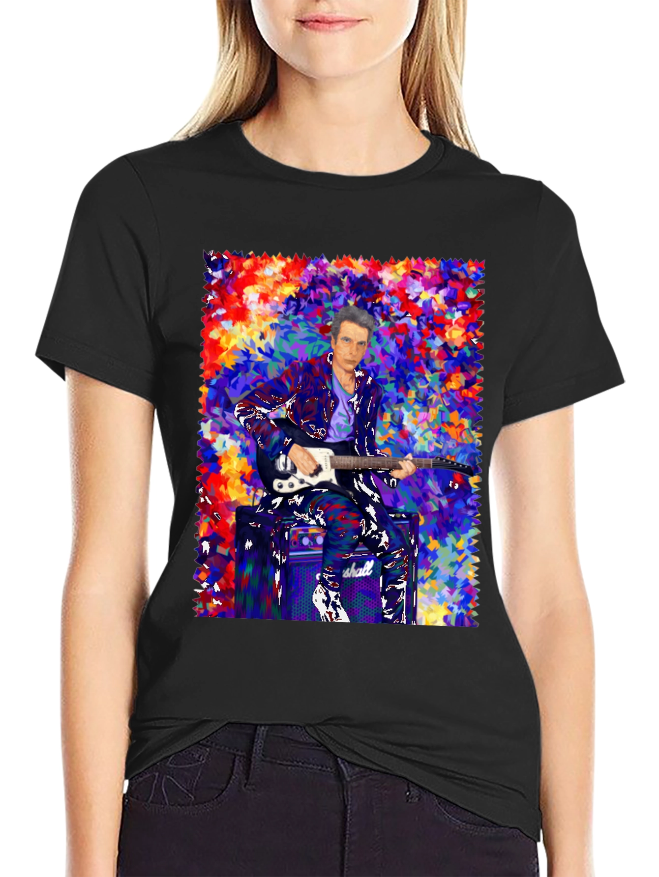 Abstract Guitarist T-Shirt