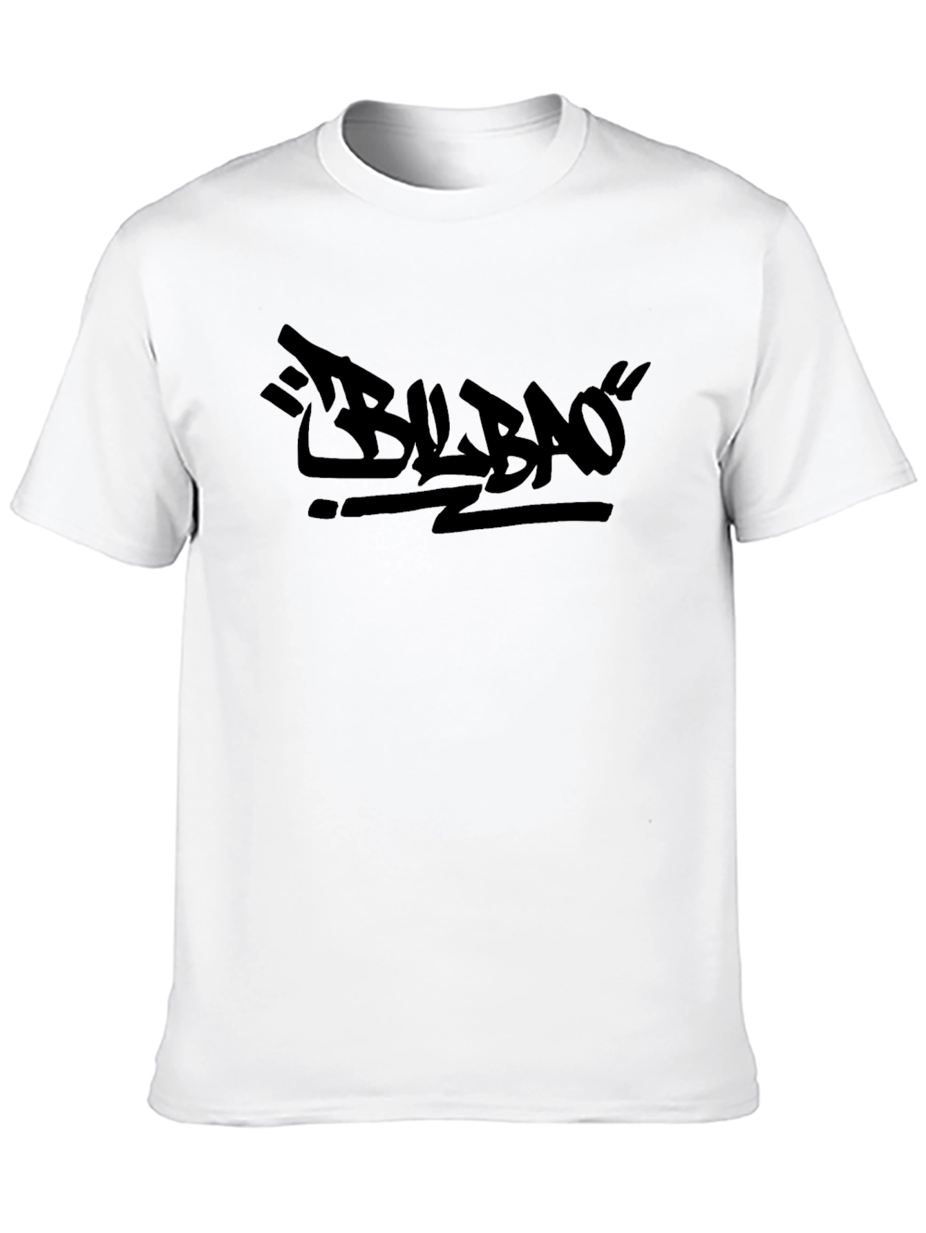 Urban Bilbao Black Graphic Tee