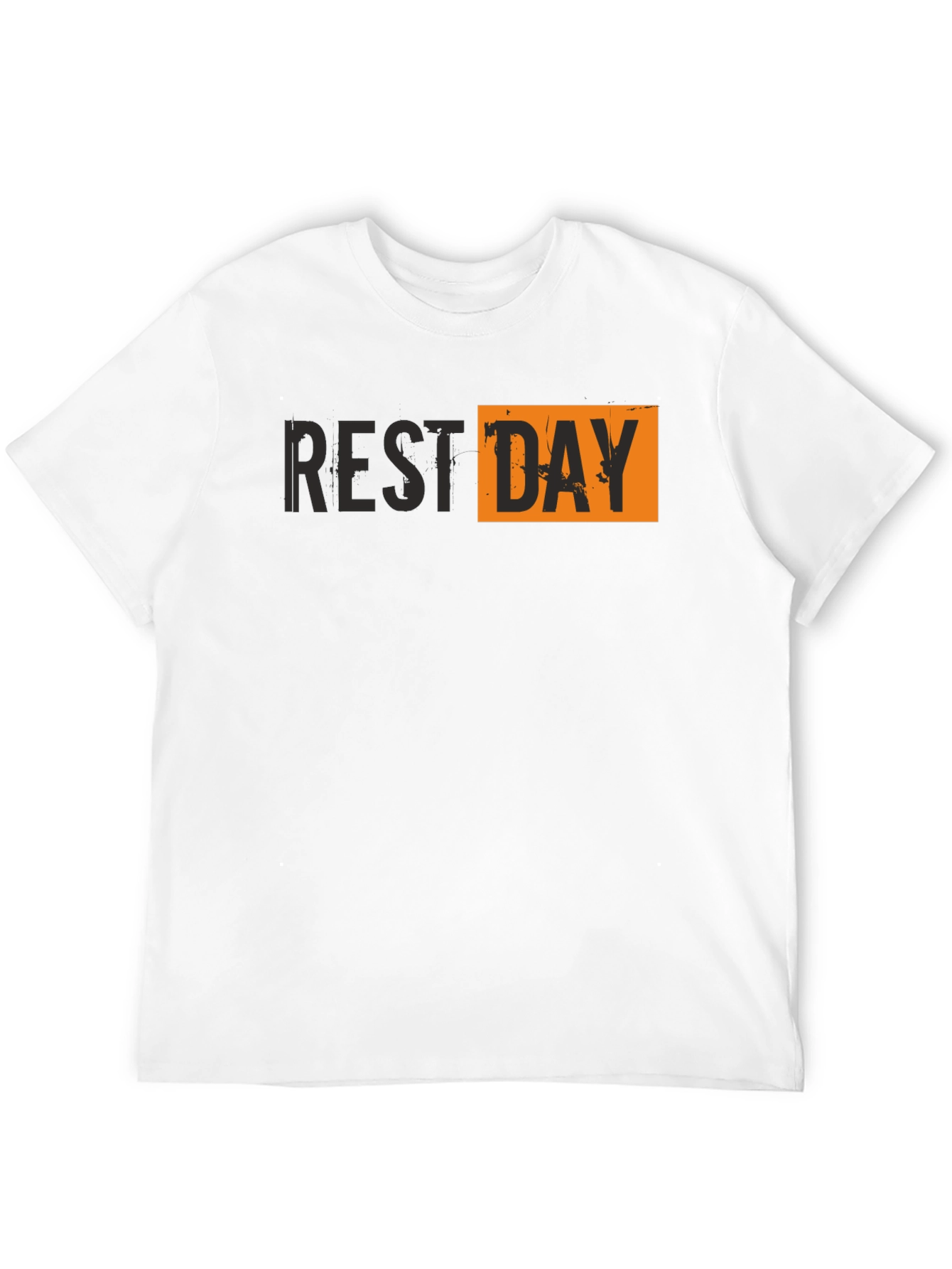 Rest Day T-Shirt - Mens Black Graphic Tee