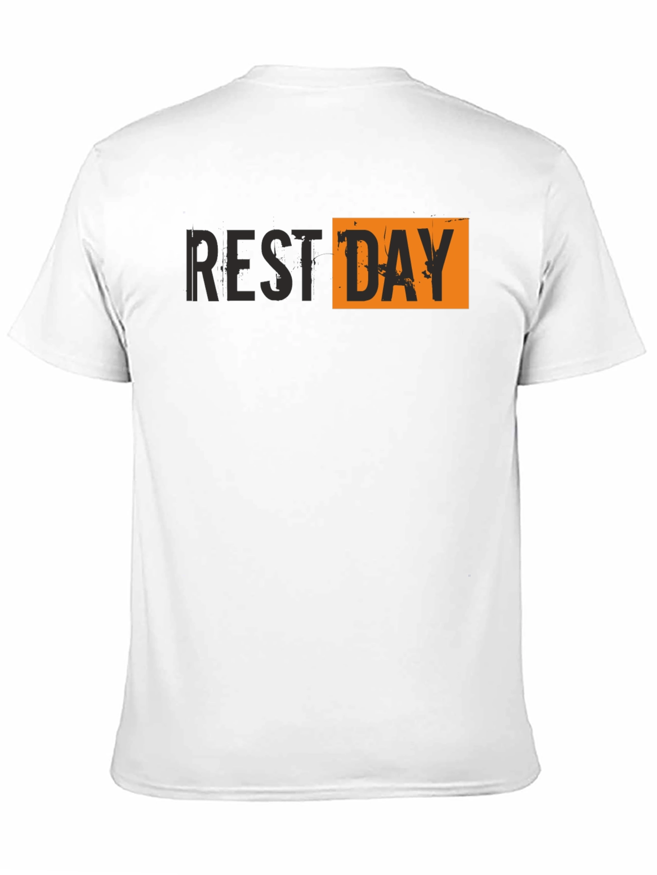 Rest Day T-Shirt - Mens Black Graphic Tee