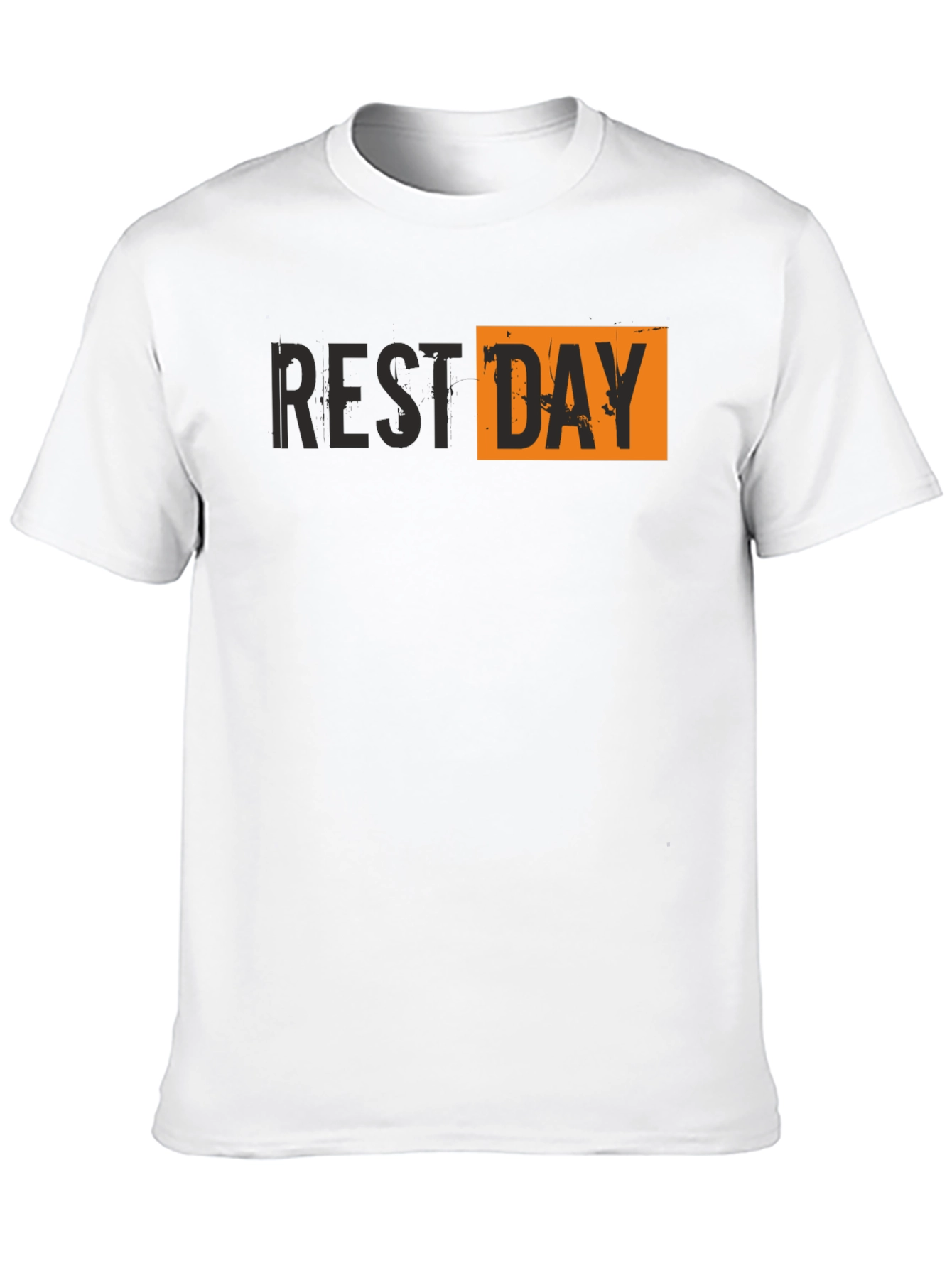 Rest Day T-Shirt - Mens Black Graphic Tee