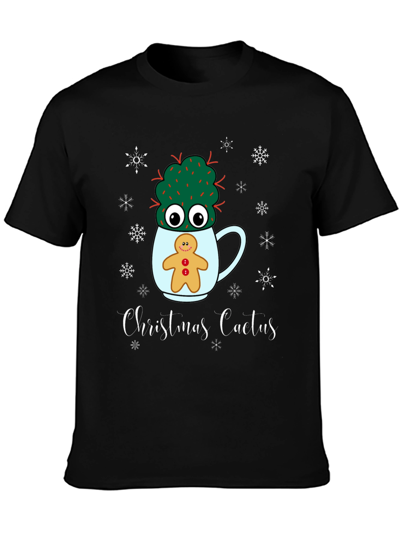 Christmas Cactus Graphic Tee
