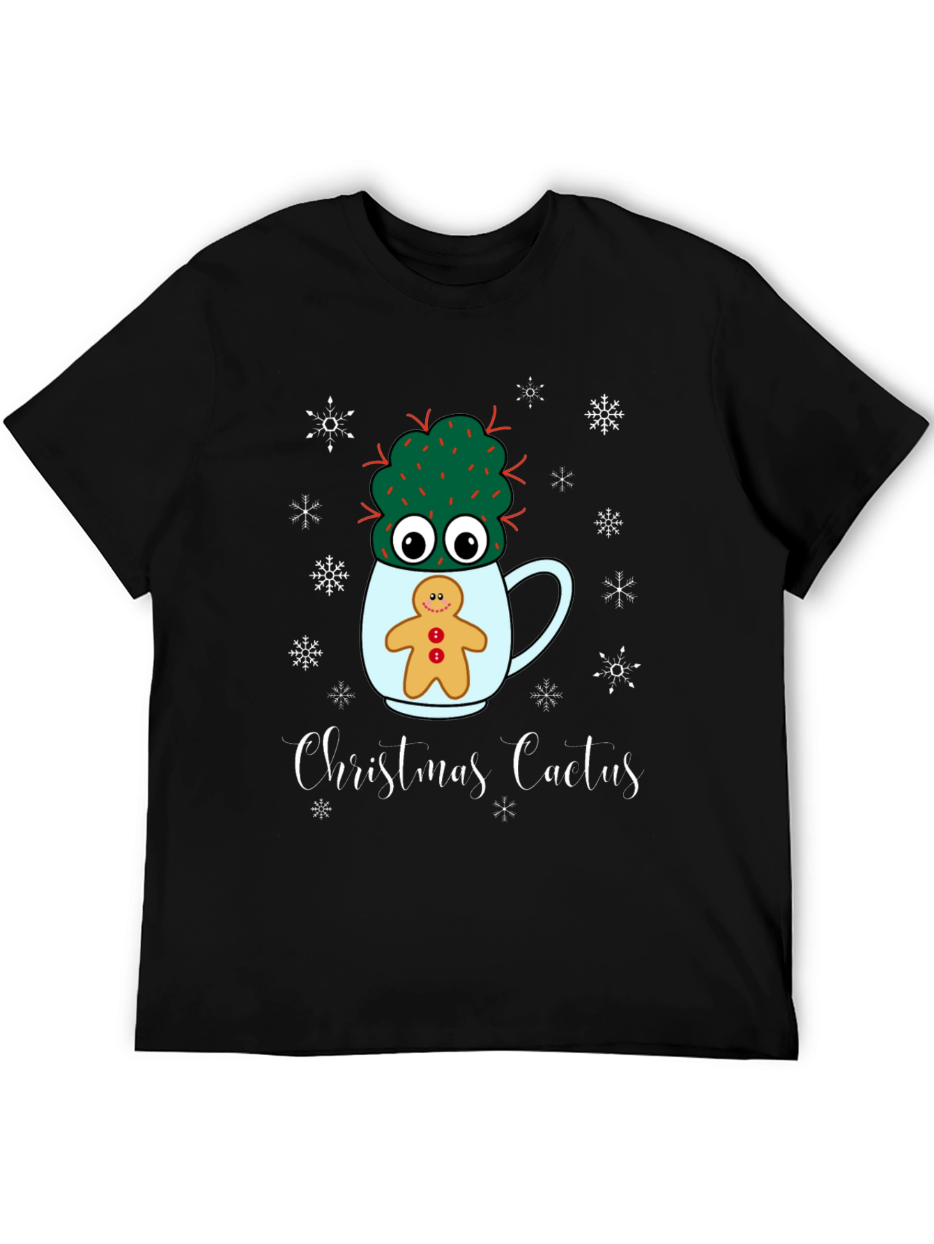 Christmas Cactus Graphic Tee