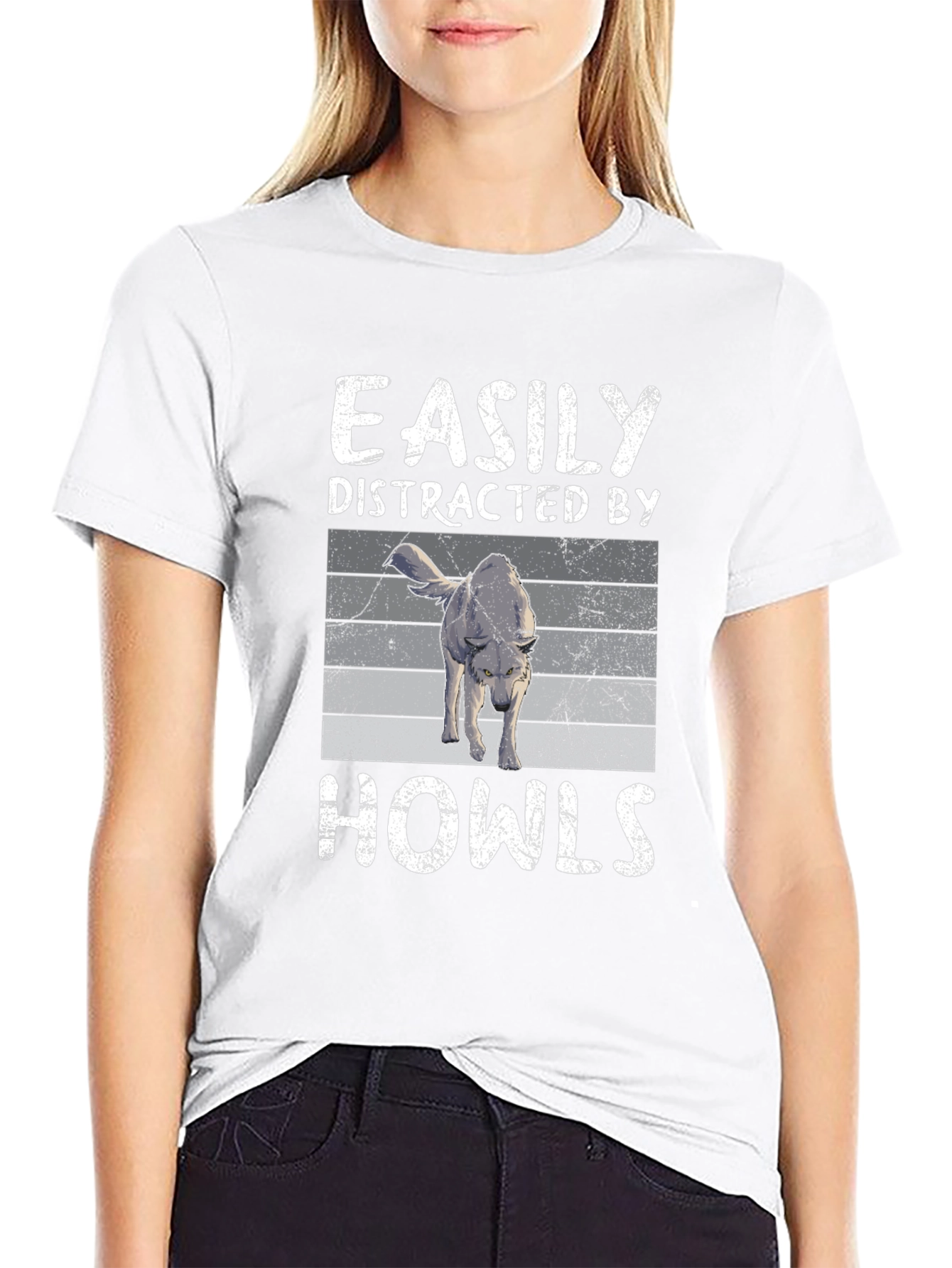 Easily Distracted By Howls Graphic Tee