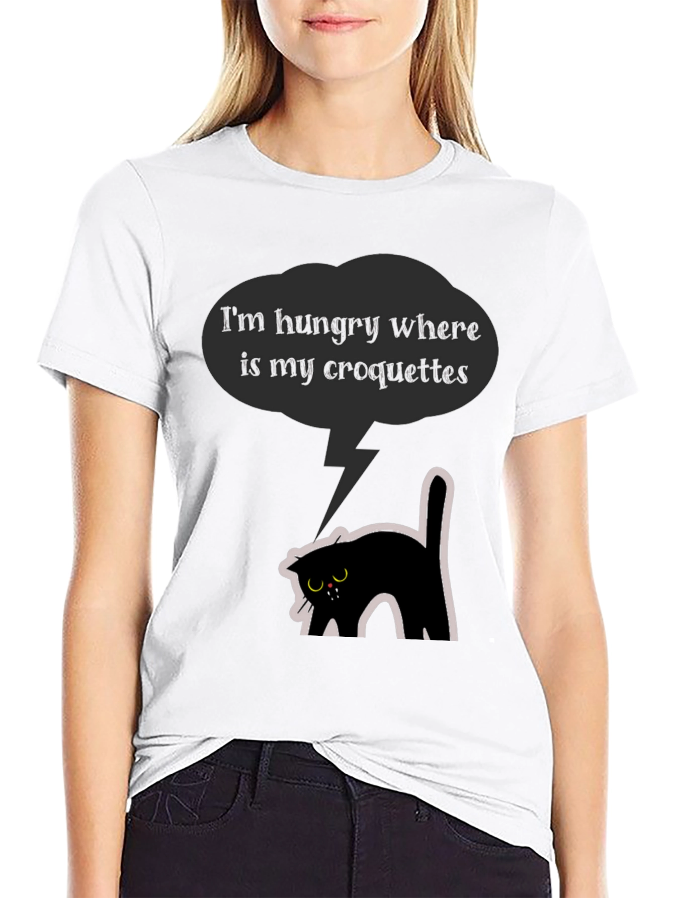 Hungry Cat Croquettes T-Shirt