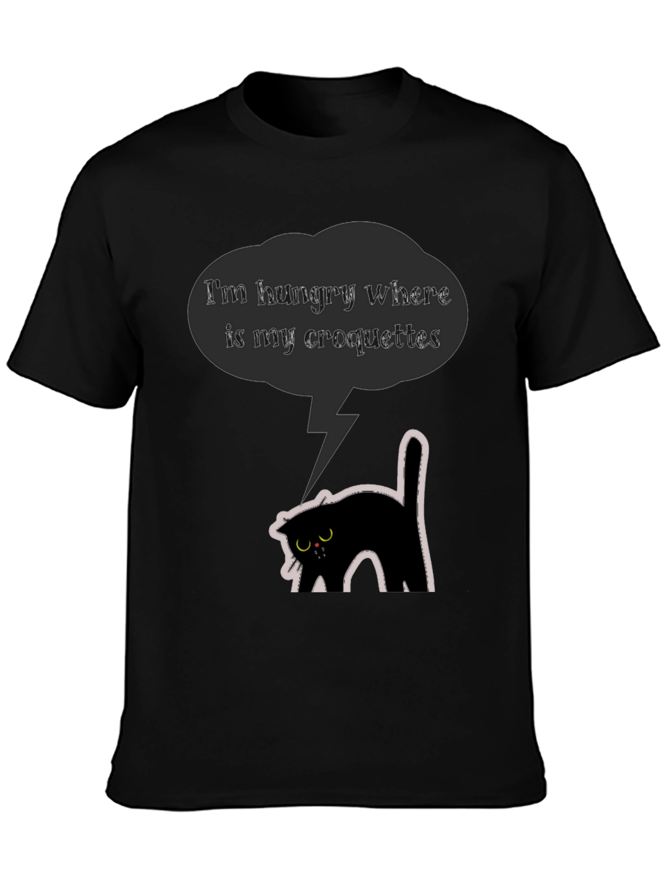 Hungry Cat Croquettes T-Shirt