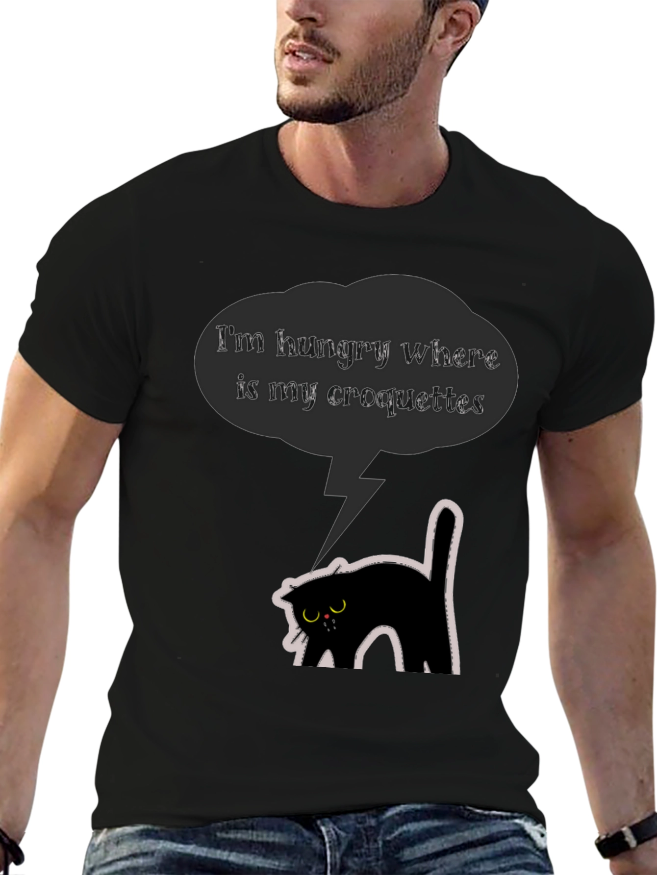Hungry Cat Croquettes T-Shirt