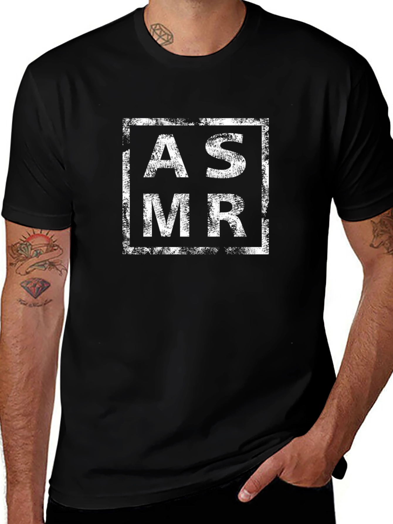 ASMR Graphic Tee - Black Unisex T-Shirt