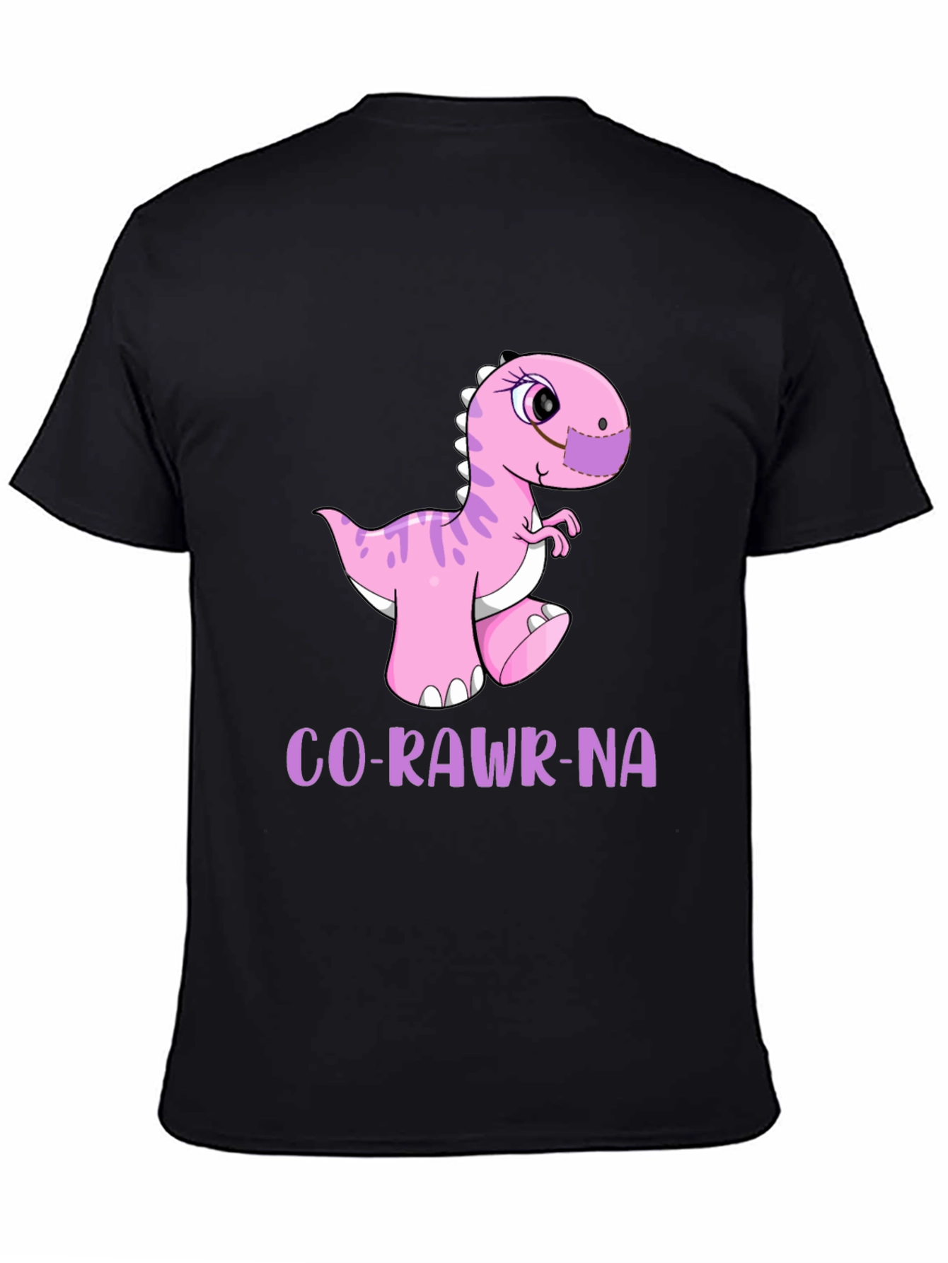 Funny Dinosaur Co-Rawr-Na T-Shirt