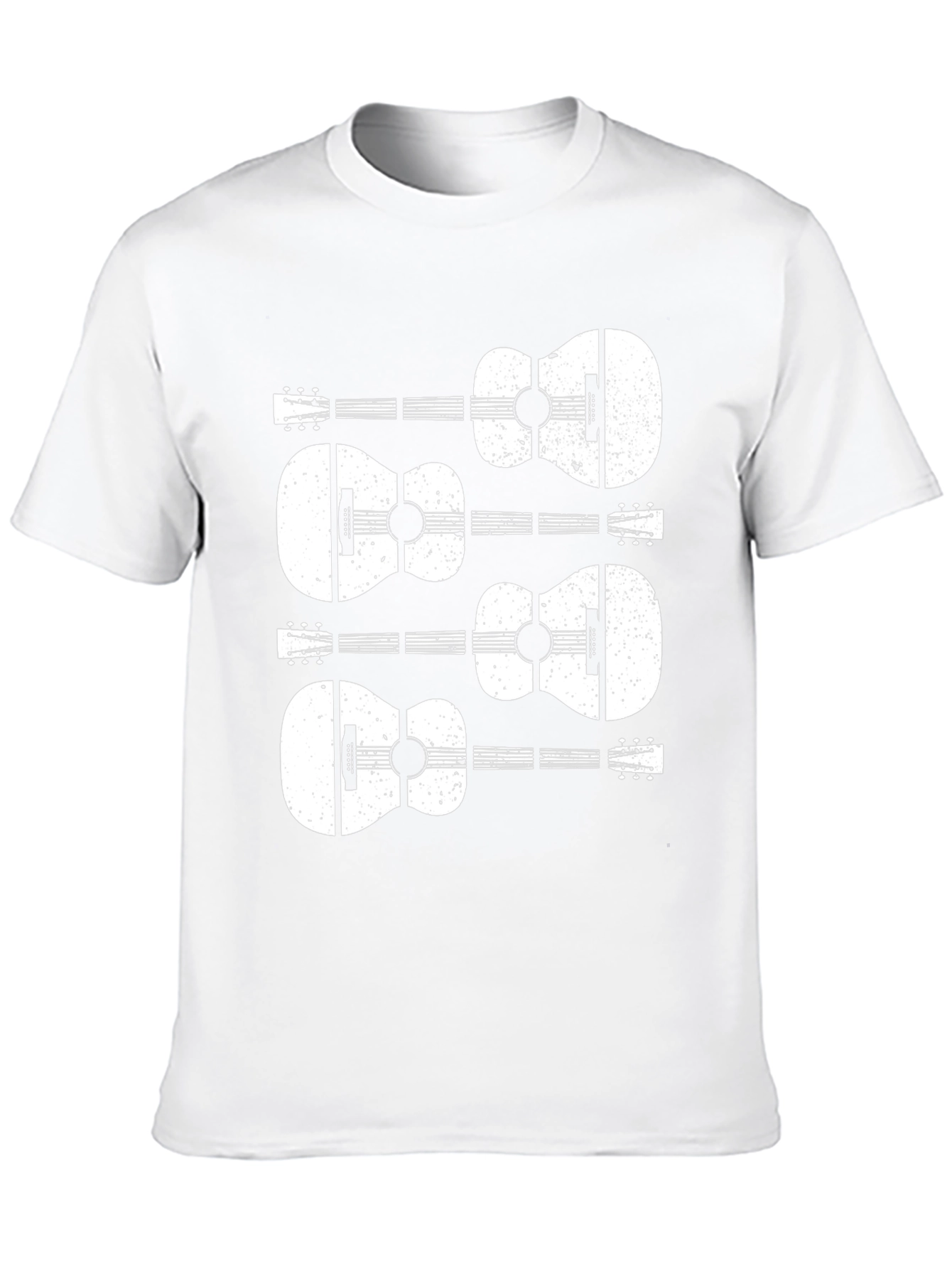 Guitar Graphic Black T-Shirt