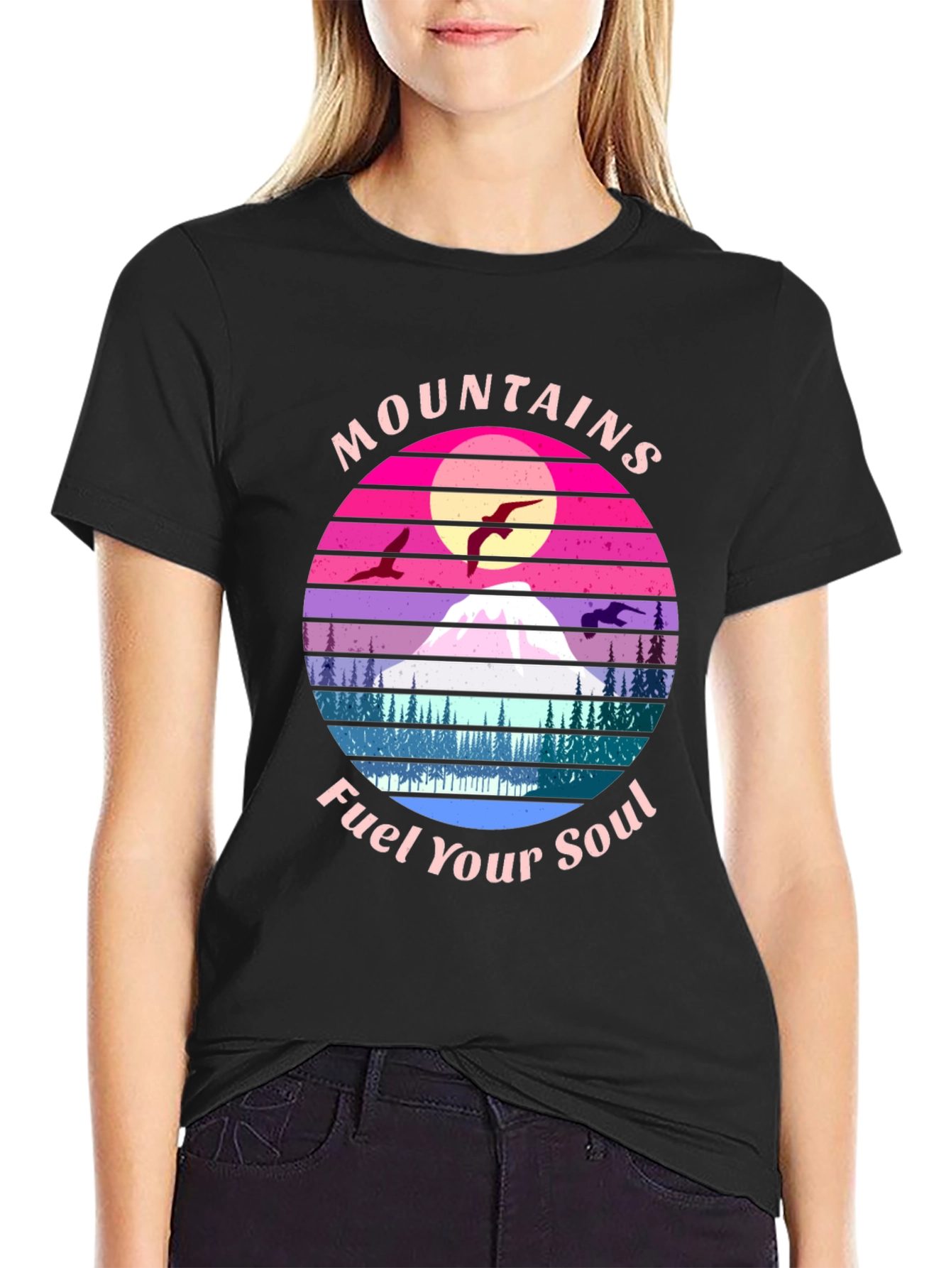 Mountains Fuel Your Soul Graphic Tee