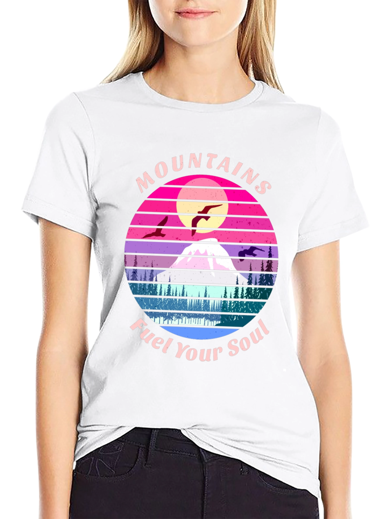 Mountains Fuel Your Soul Graphic Tee