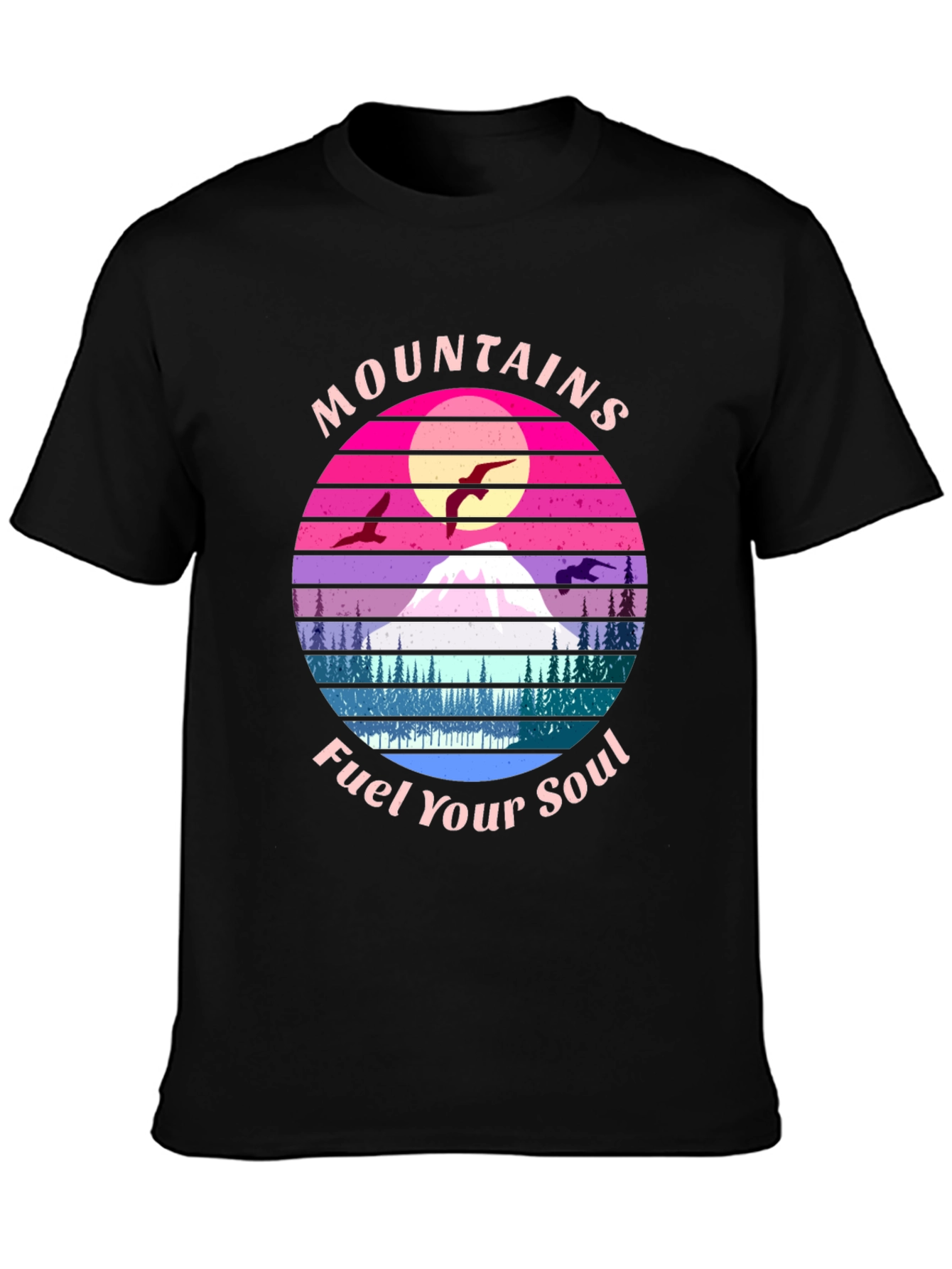 Mountains Fuel Your Soul Graphic Tee