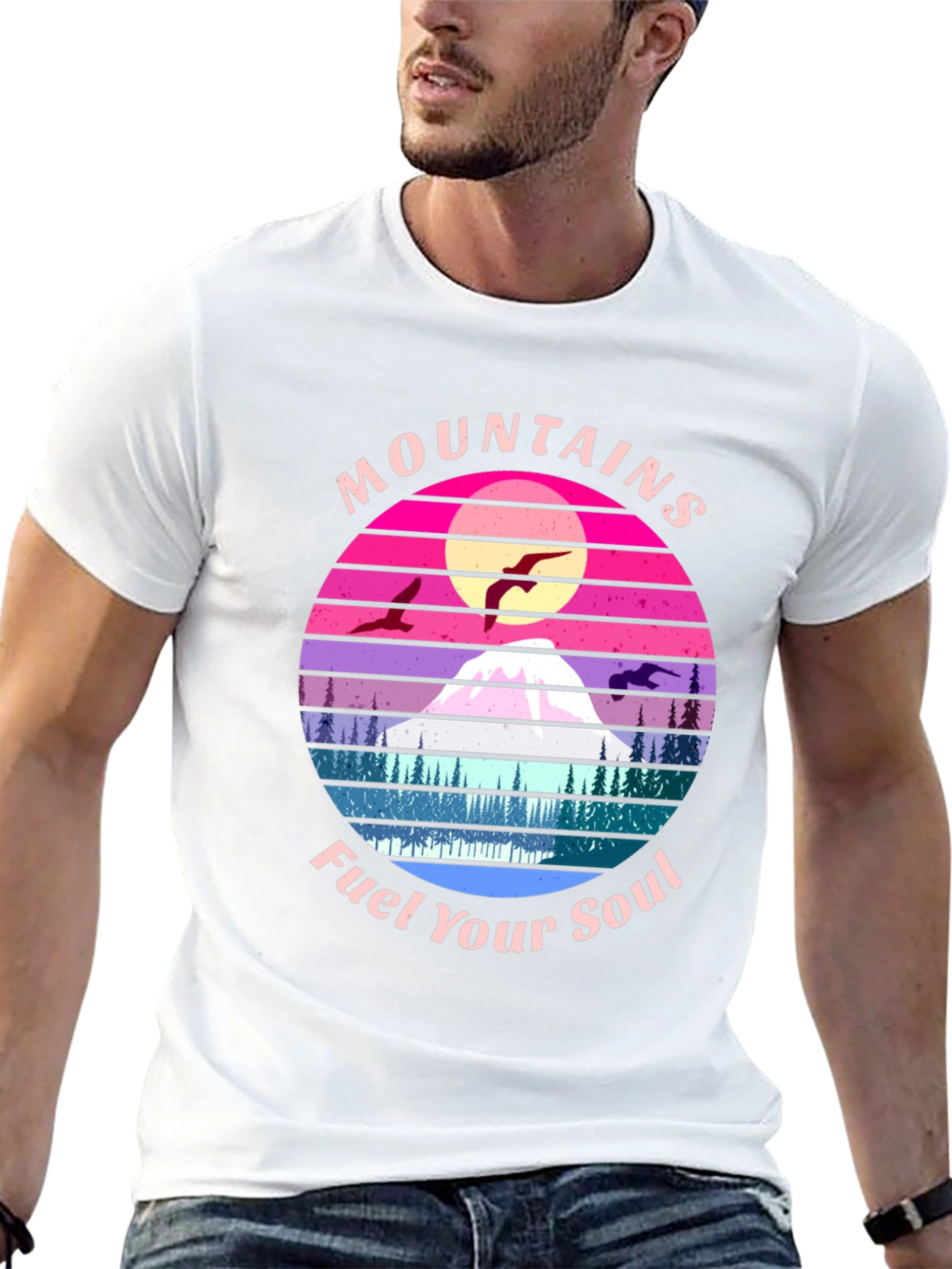 Mountains Fuel Your Soul Graphic Tee