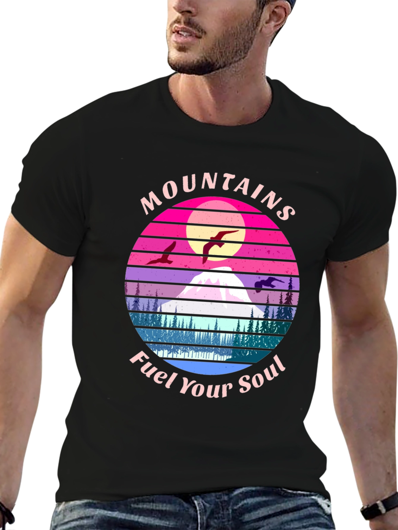 Mountains Fuel Your Soul Graphic Tee