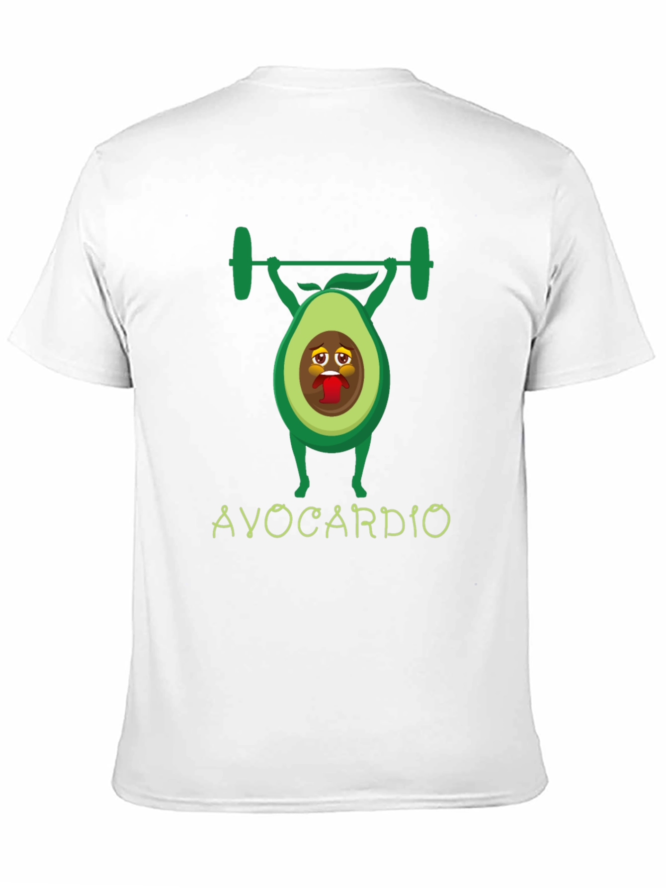 Avocardio Workout T-Shirt - Funny Gym Tee