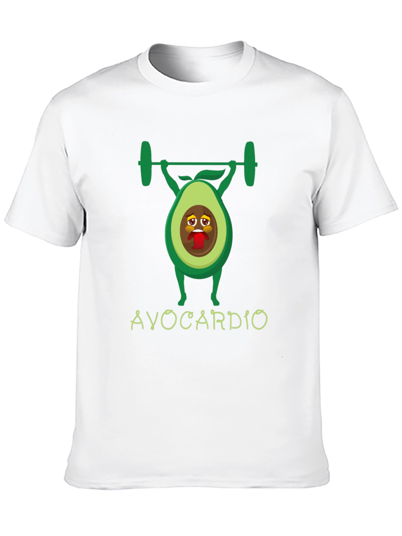 Avocardio Workout T-Shirt - Funny Gym Tee