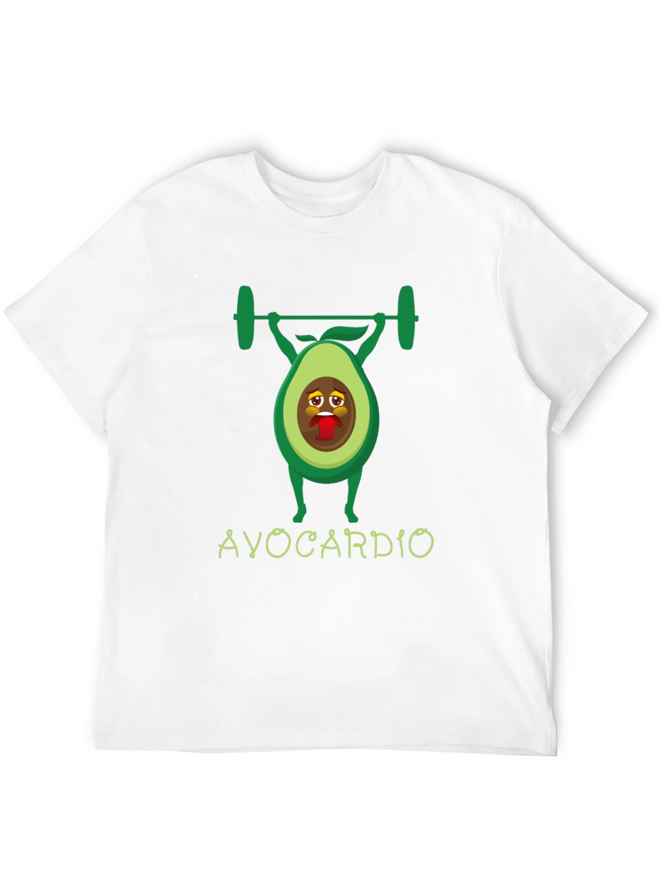 Avocardio Workout T-Shirt - Funny Gym Tee