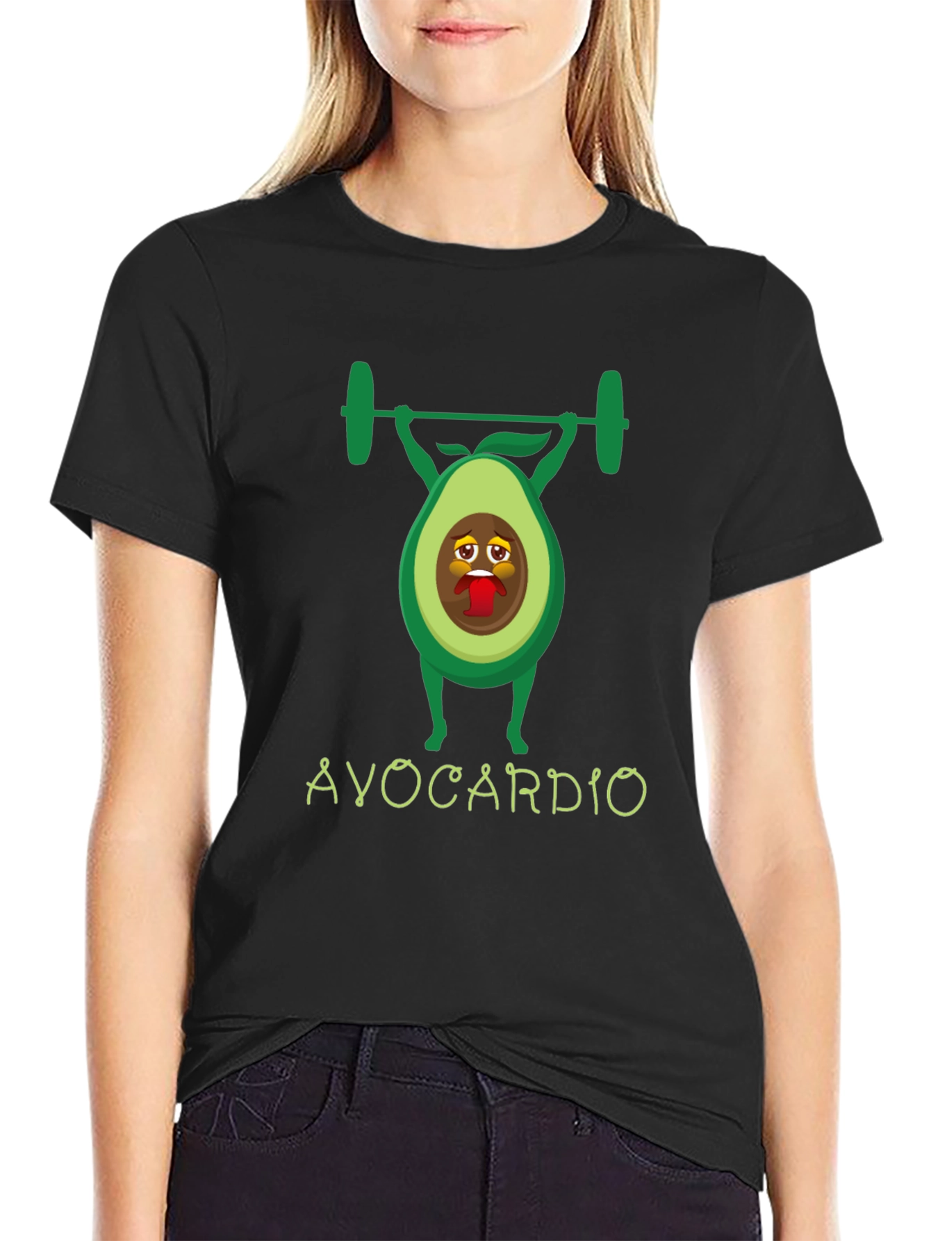 Avocardio Workout T-Shirt - Funny Gym Tee