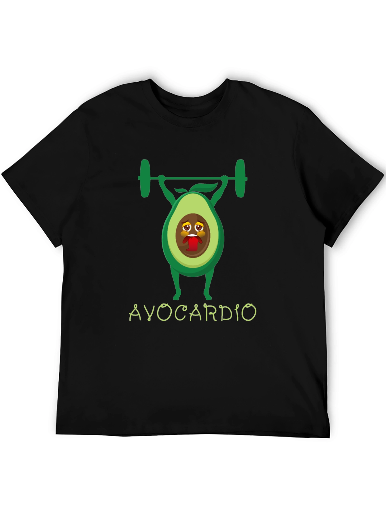 Avocardio Workout T-Shirt - Funny Gym Tee