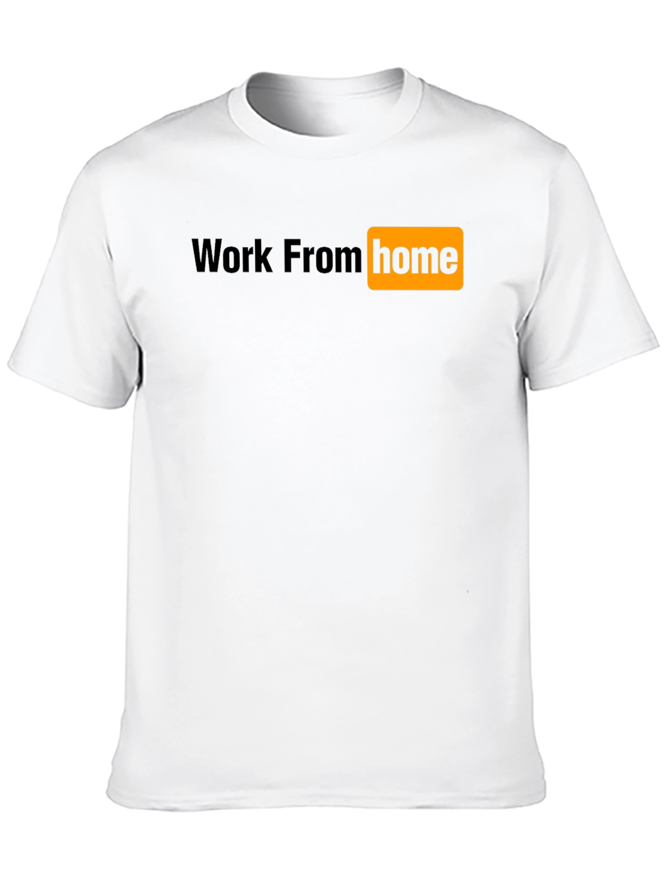 Work From Home Graphic Tee - Black