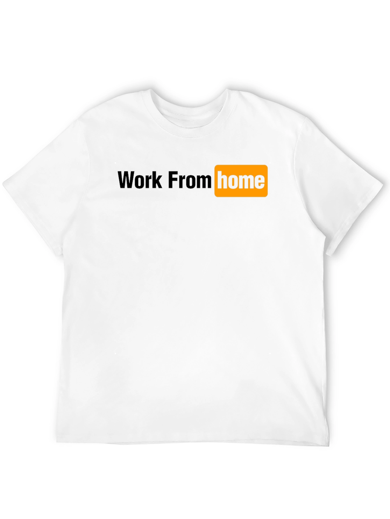 Work From Home Graphic Tee - Black