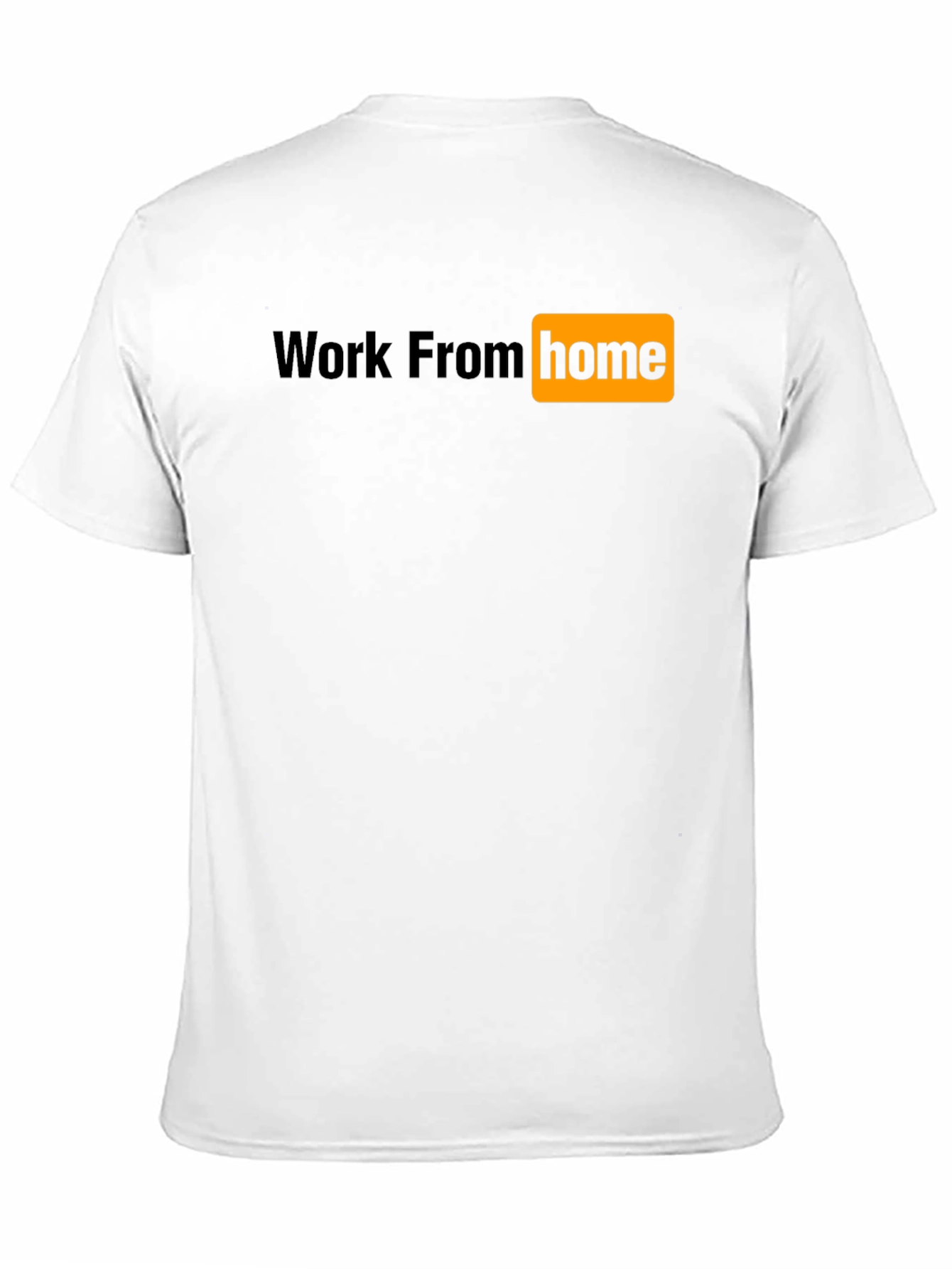 Work From Home Graphic Tee - Black