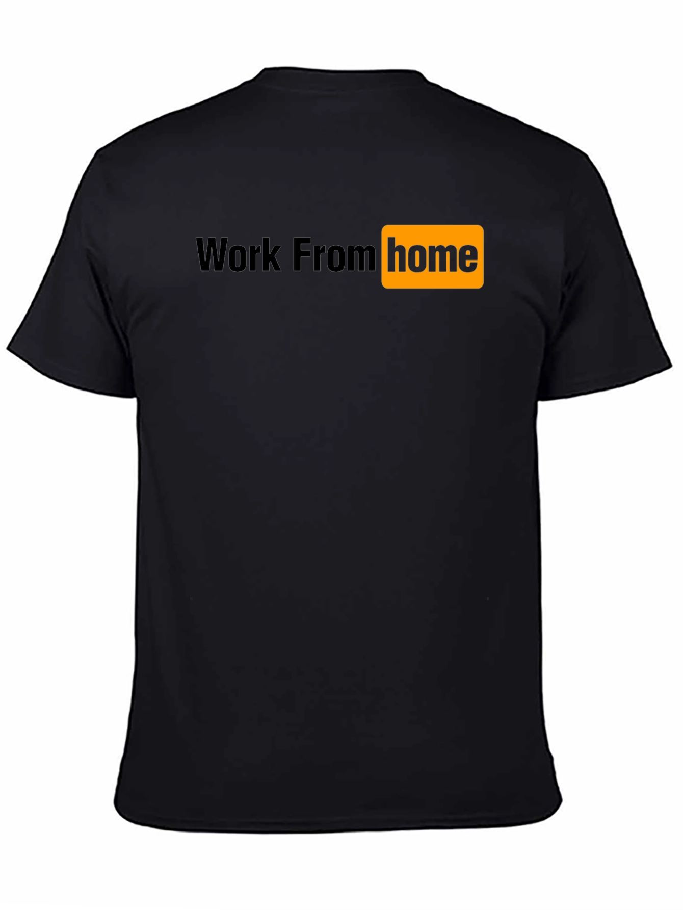Work From Home Graphic Tee - Black