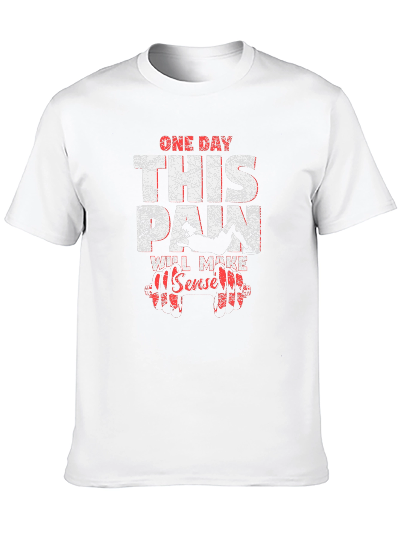 Motivational Workout Graphic T-Shirt