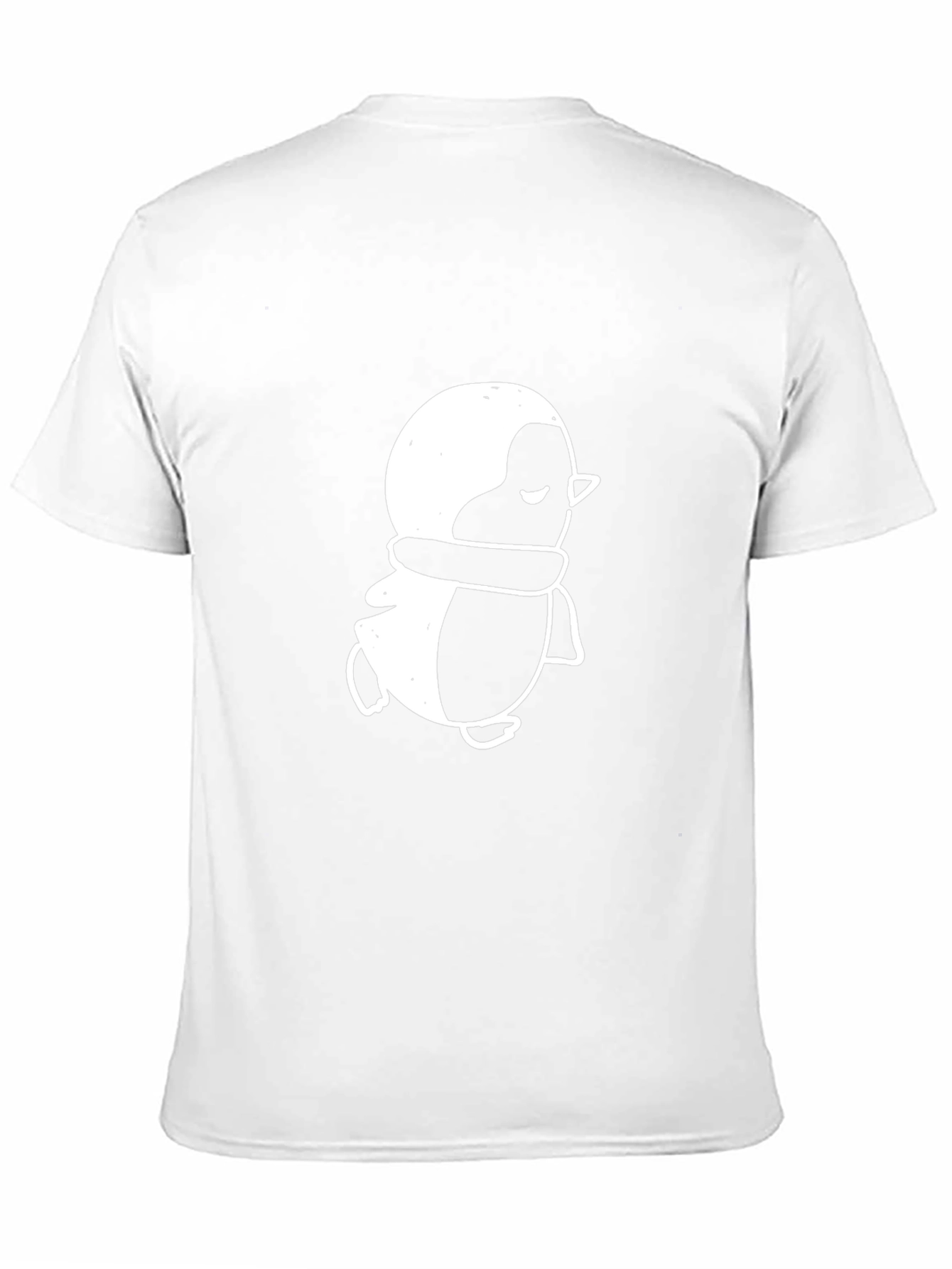 Black Penguin Graphic T-Shirt - Casual Comfort