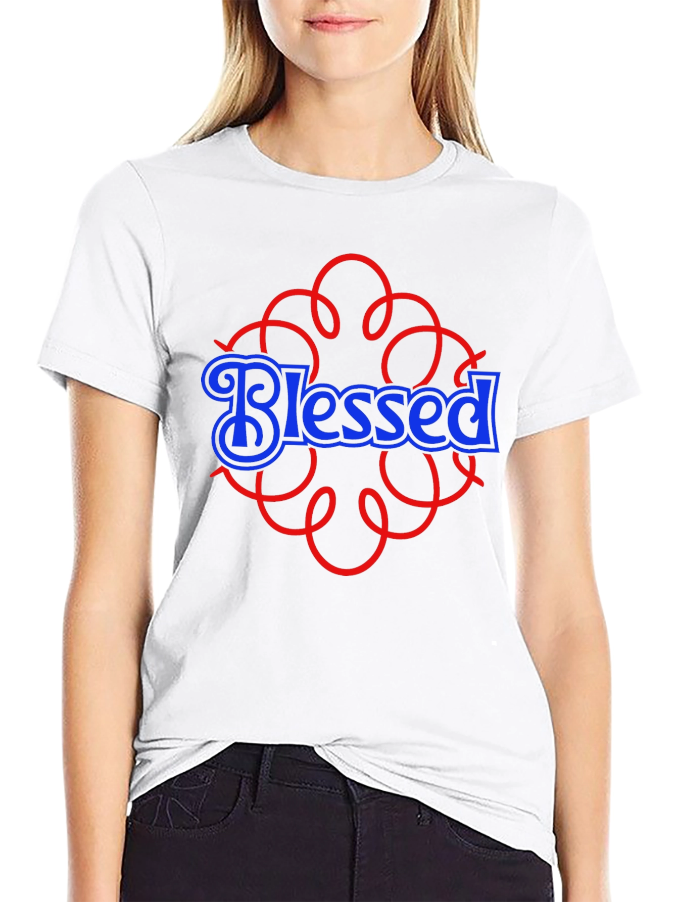 Blessed Graphic Tee - Stylish Comfort