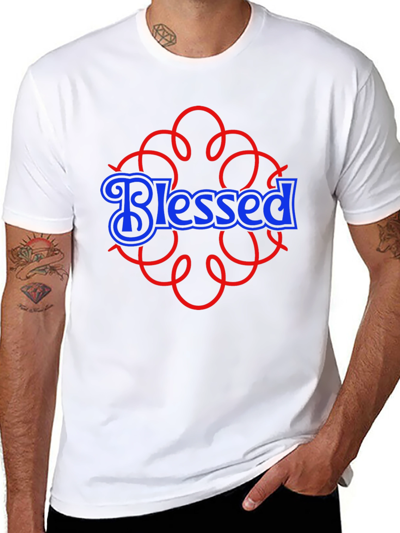 Blessed Graphic Tee - Stylish Comfort