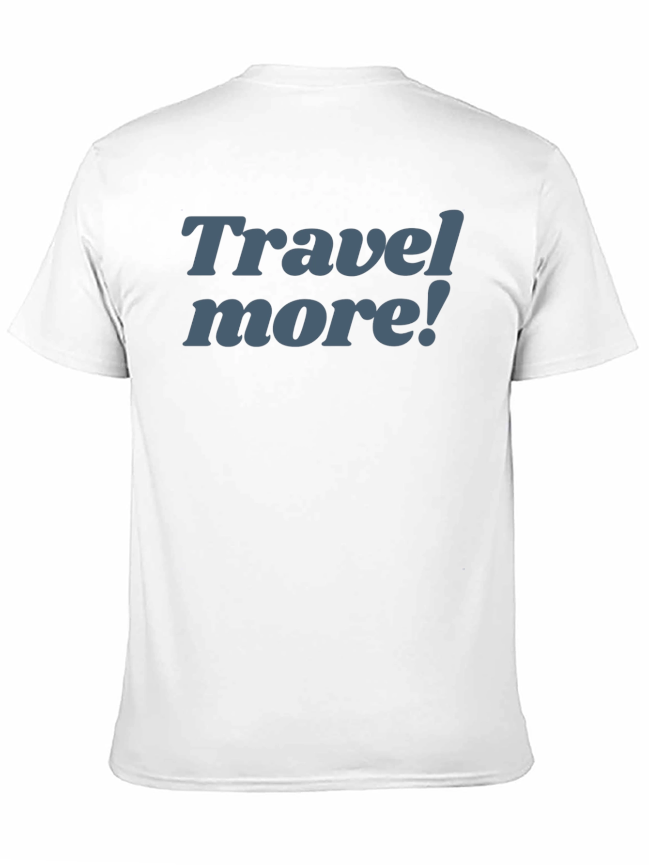 Travel More! Graphic T-Shirt - Mens Casual Tee