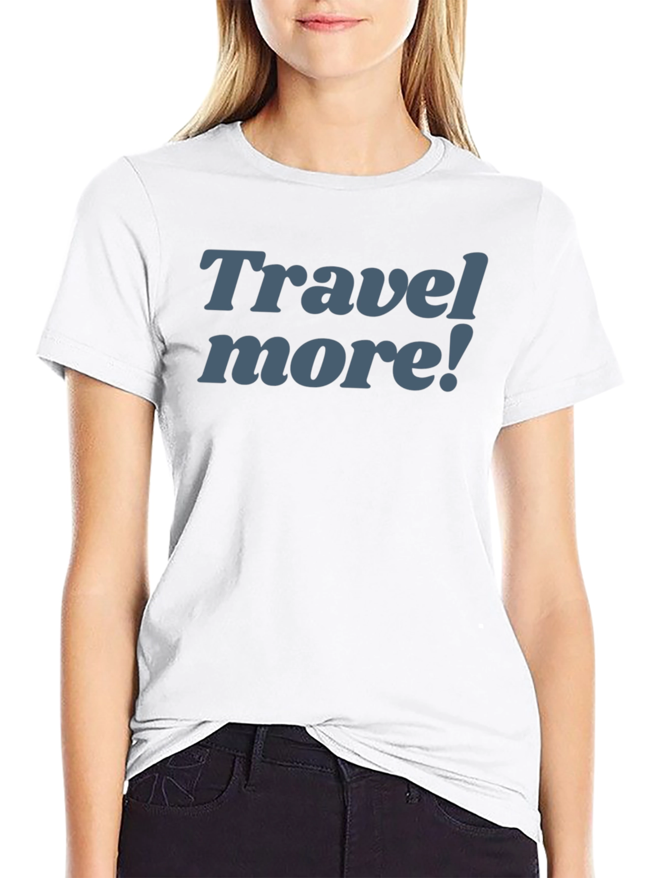 Travel More! Graphic T-Shirt - Mens Casual Tee