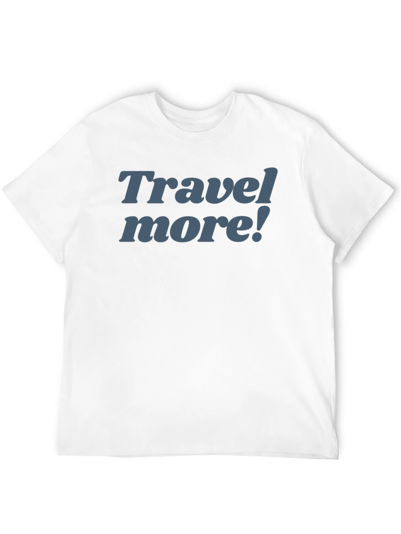 Travel More! Graphic T-Shirt - Mens Casual Tee