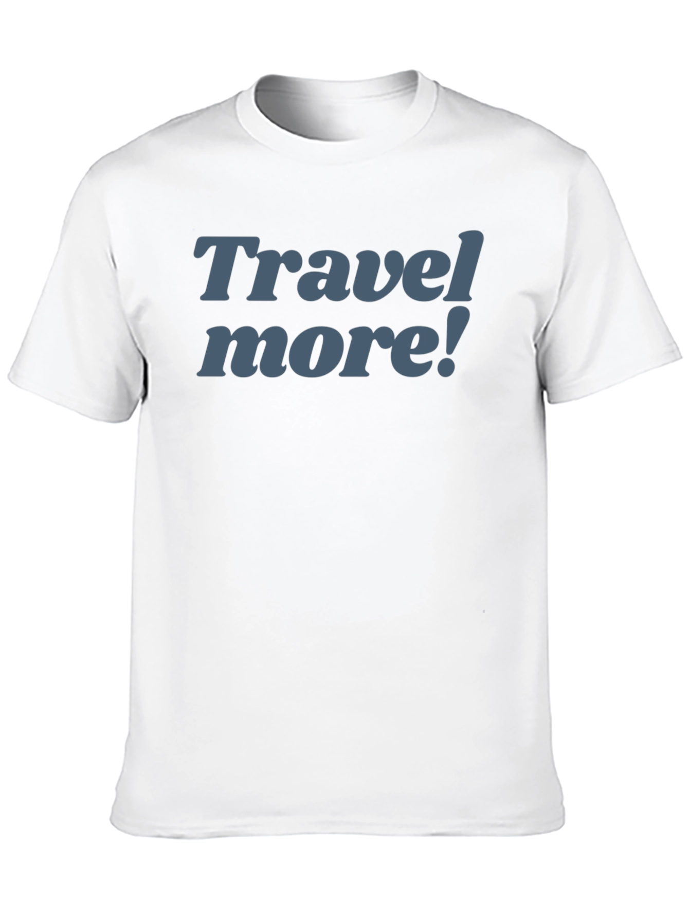 Travel More! Graphic T-Shirt - Mens Casual Tee